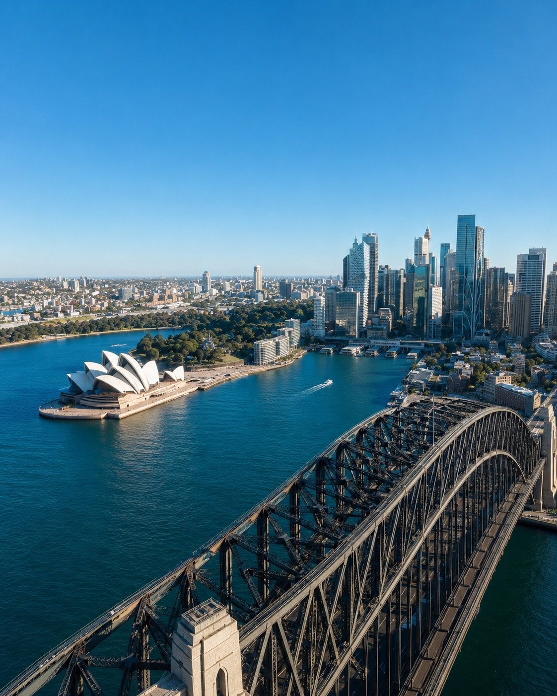 Sydney Harbour Bridge and Opera House, Australia