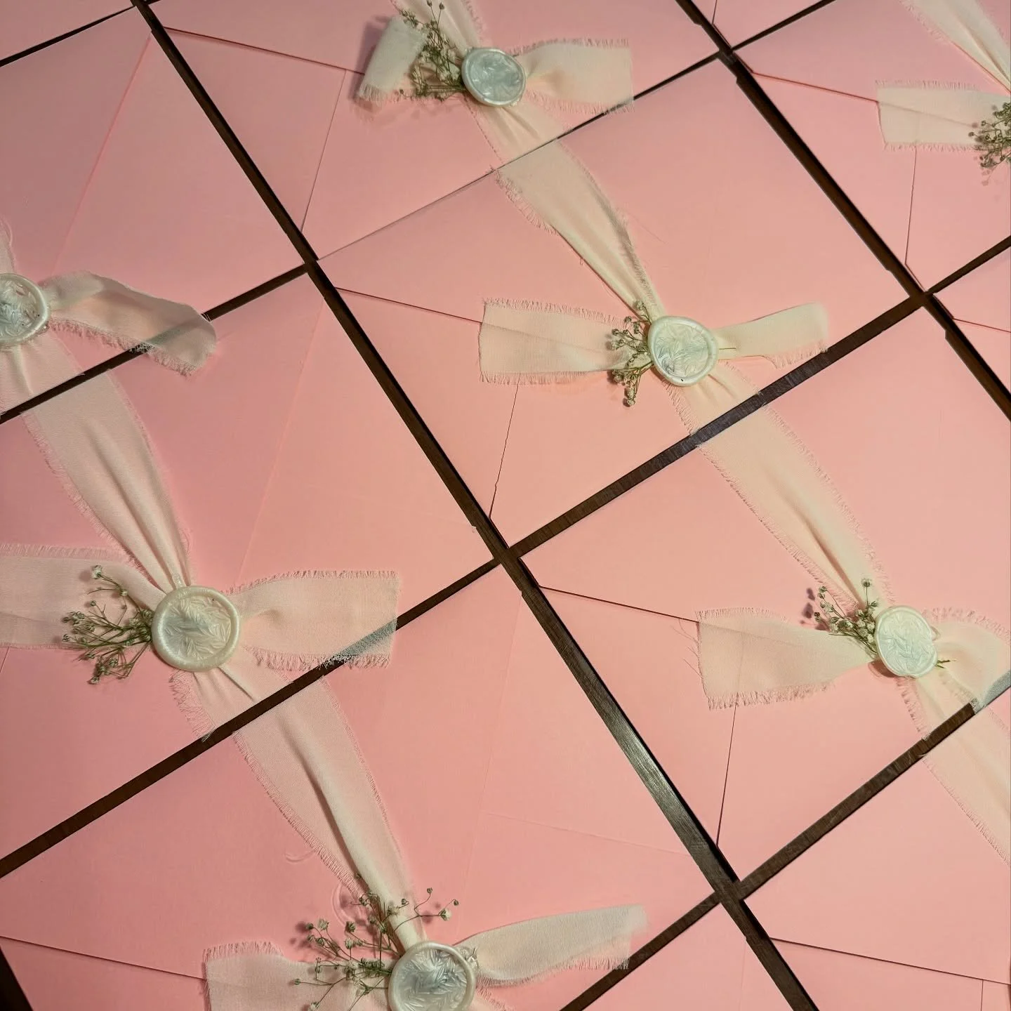 These envelopes carry an undeniably romantic charm&mdash;soft, heartfelt, and beautifully aesthetic. There&rsquo;s something about them that truly touches my heart. They feel so personal, so full of love, and they capture the essence of our celebrati