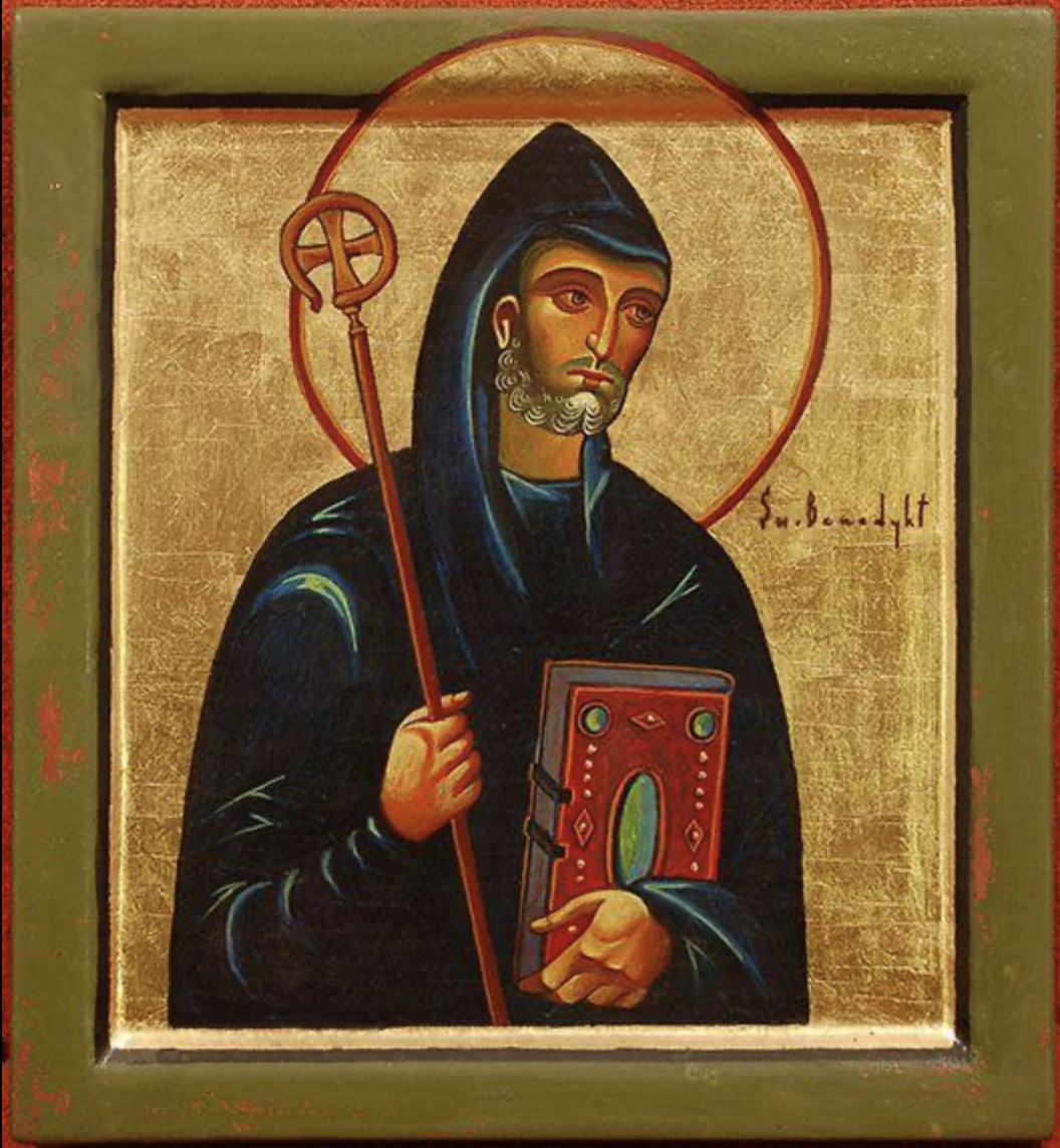 St. Benedict - Patron of Europe- 11 July