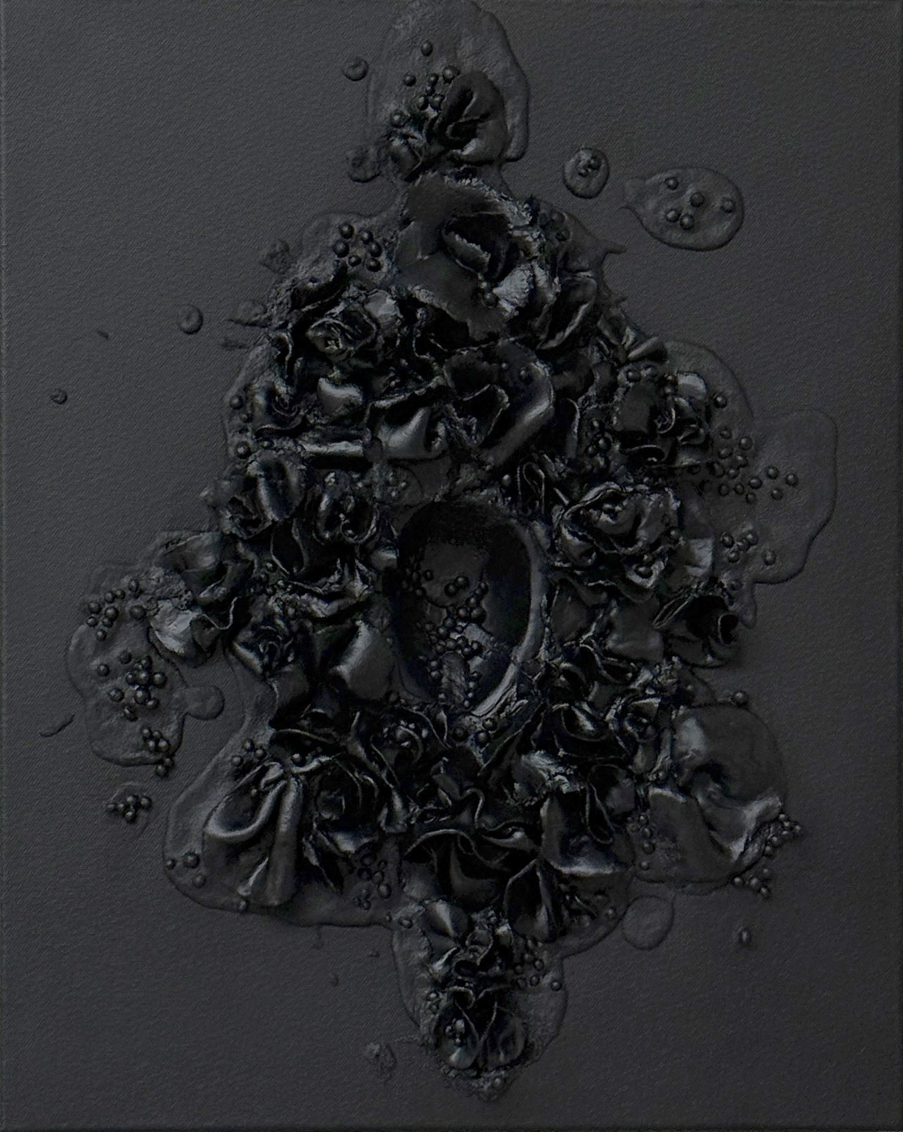 'Black Madonna' - 50cm x 40cm x 8cm - mixed media on canvas (2026)