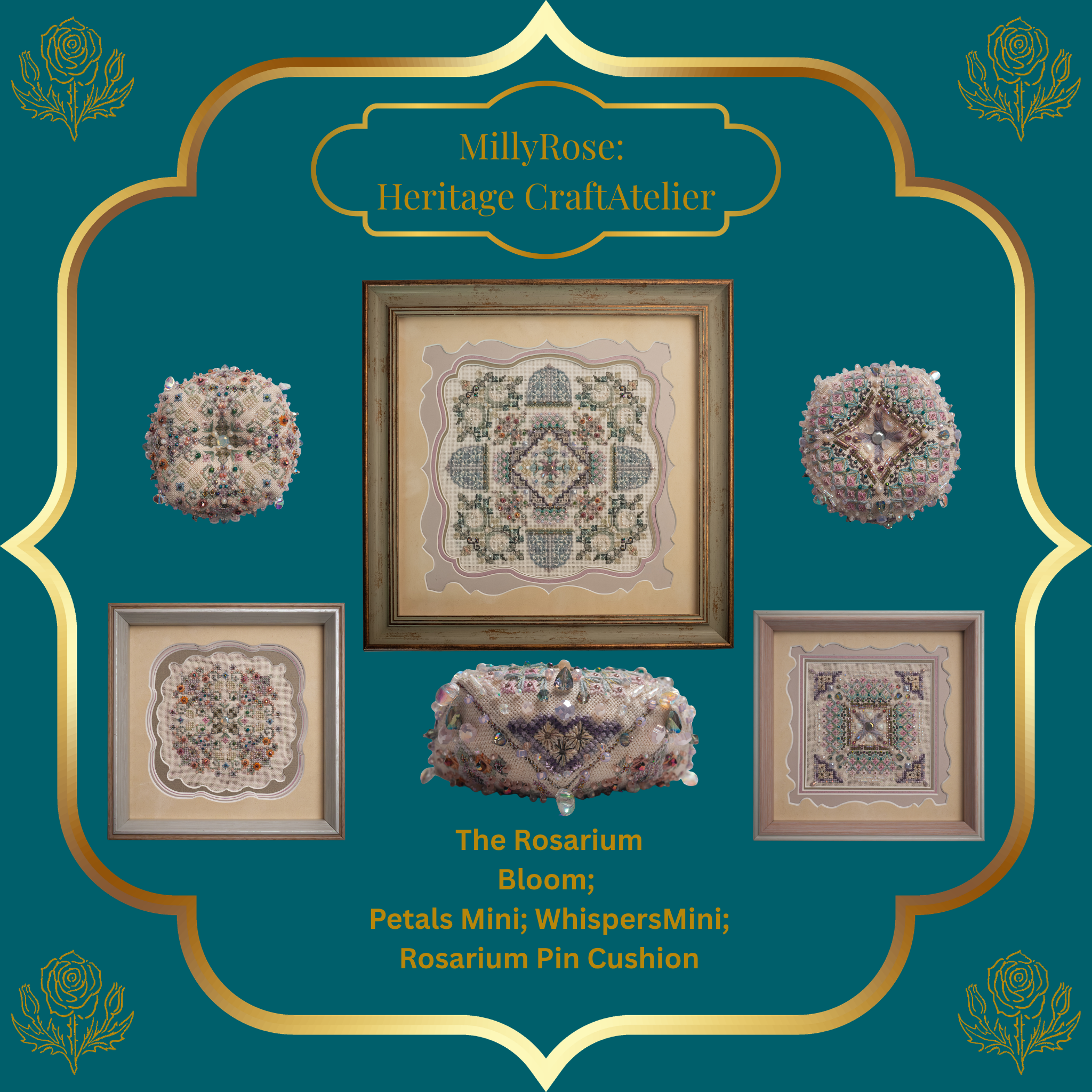 The Art of Slow Stitching: Exploring the Luxury and Heart of the Rosarium Collection