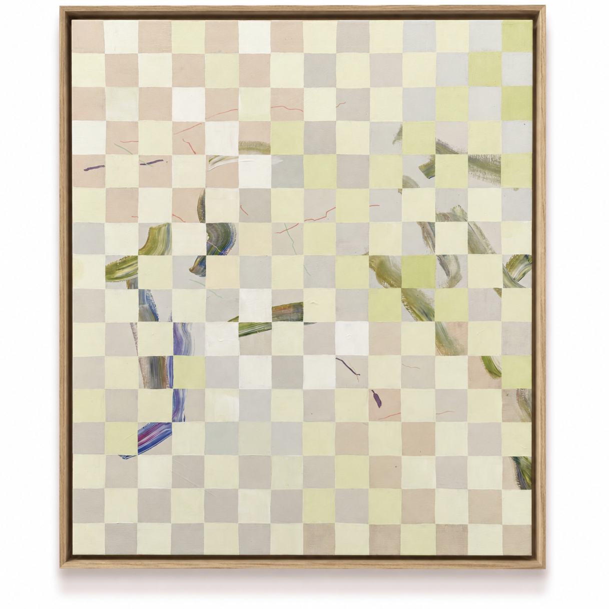 INTERVAL, 2026
Acrylic on Canvas
80 × 70 × 4 cm