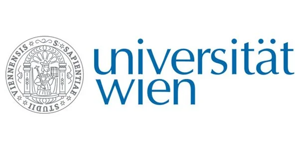 Das Logo der Universität Wien, bestehend aus einem Wappen und dem Text 'universität wien'.