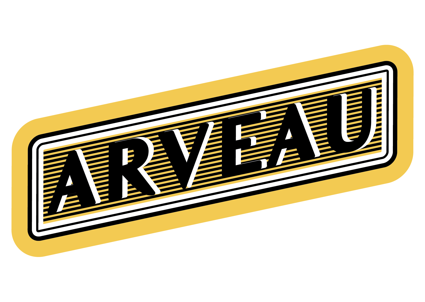 Arveau sign displayed at Chip Bee Bistro in Chip Bee Gardens, Holland Village.