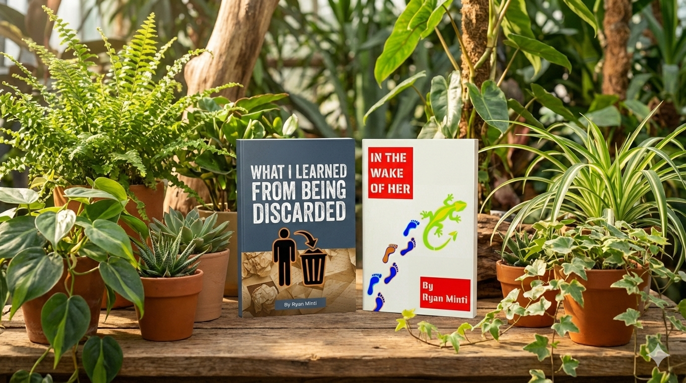 Ryan Minti's book about relationship psychology "What I Learned from Being Discarded" and his sensational memoir about tragic relationship with a BPD suffering disorganised attacher and sex parties in London titled "In the Wake of Her".
