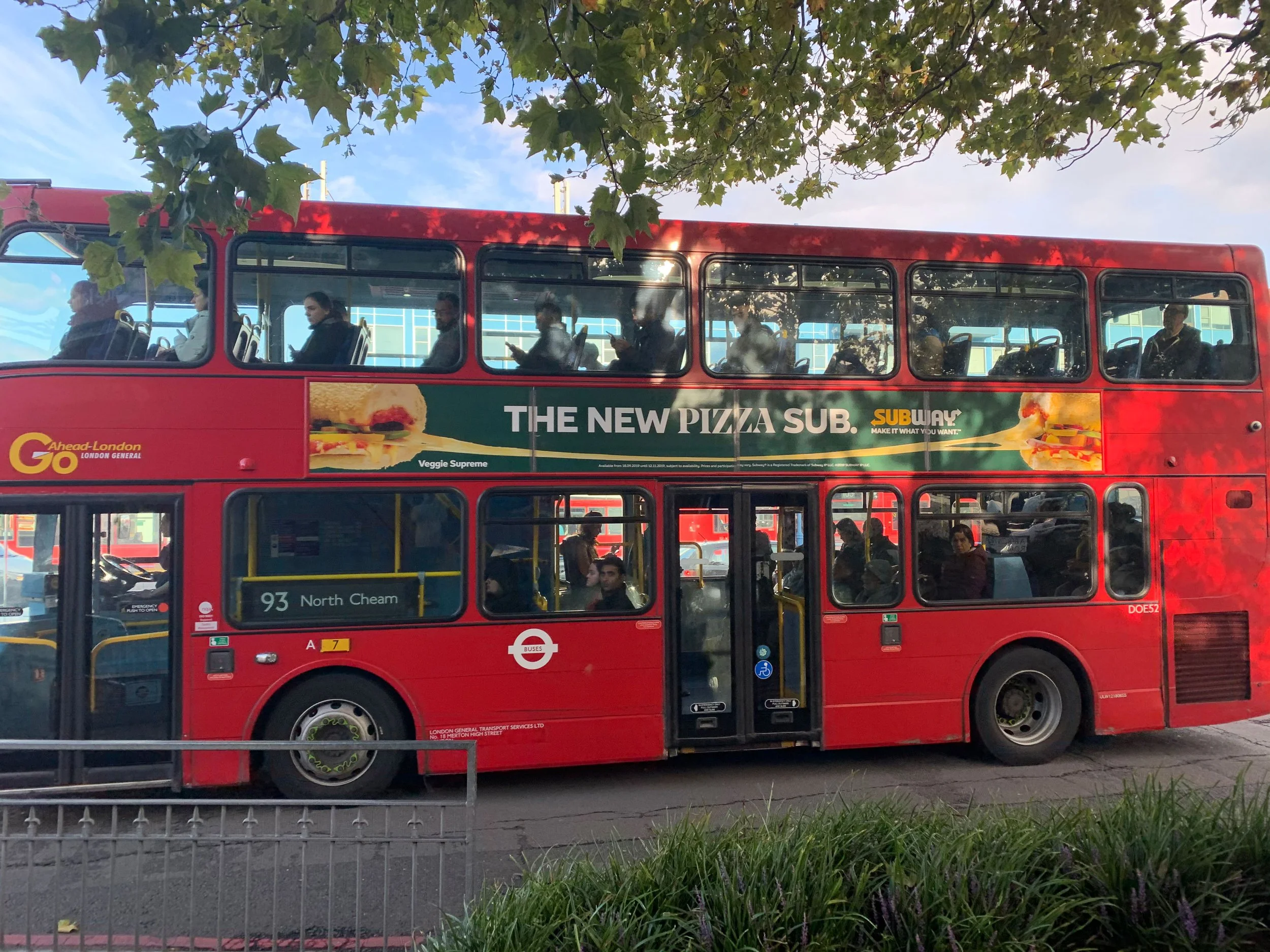 Always nice to see your work drive past on a london bus. I received another very similar photo from my mum, but on a stagecoach bus in Kent 