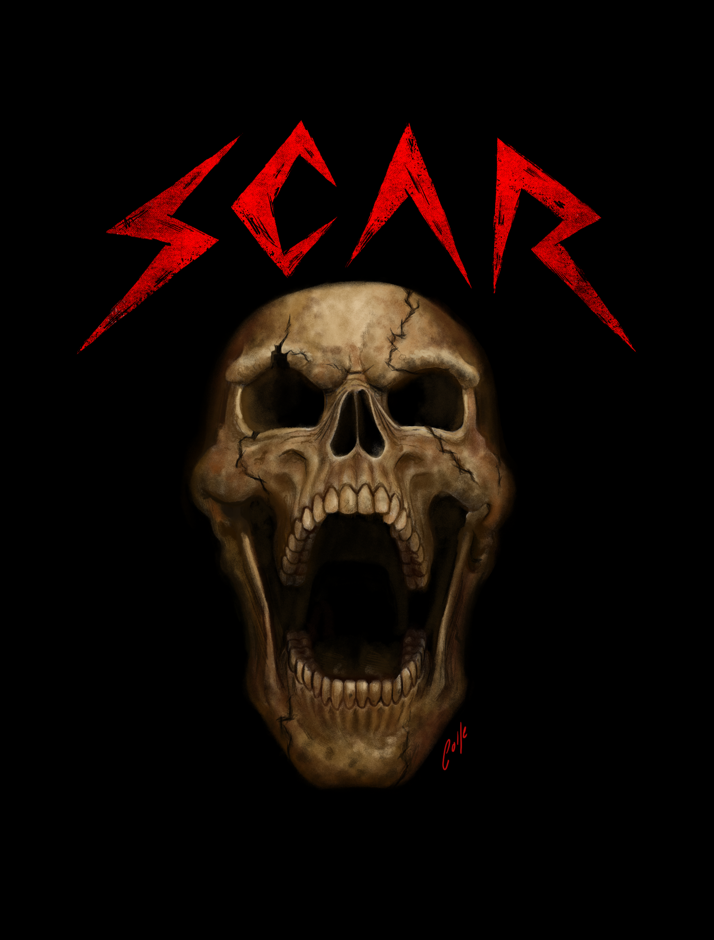 SCAR T-Shirt - Skull
