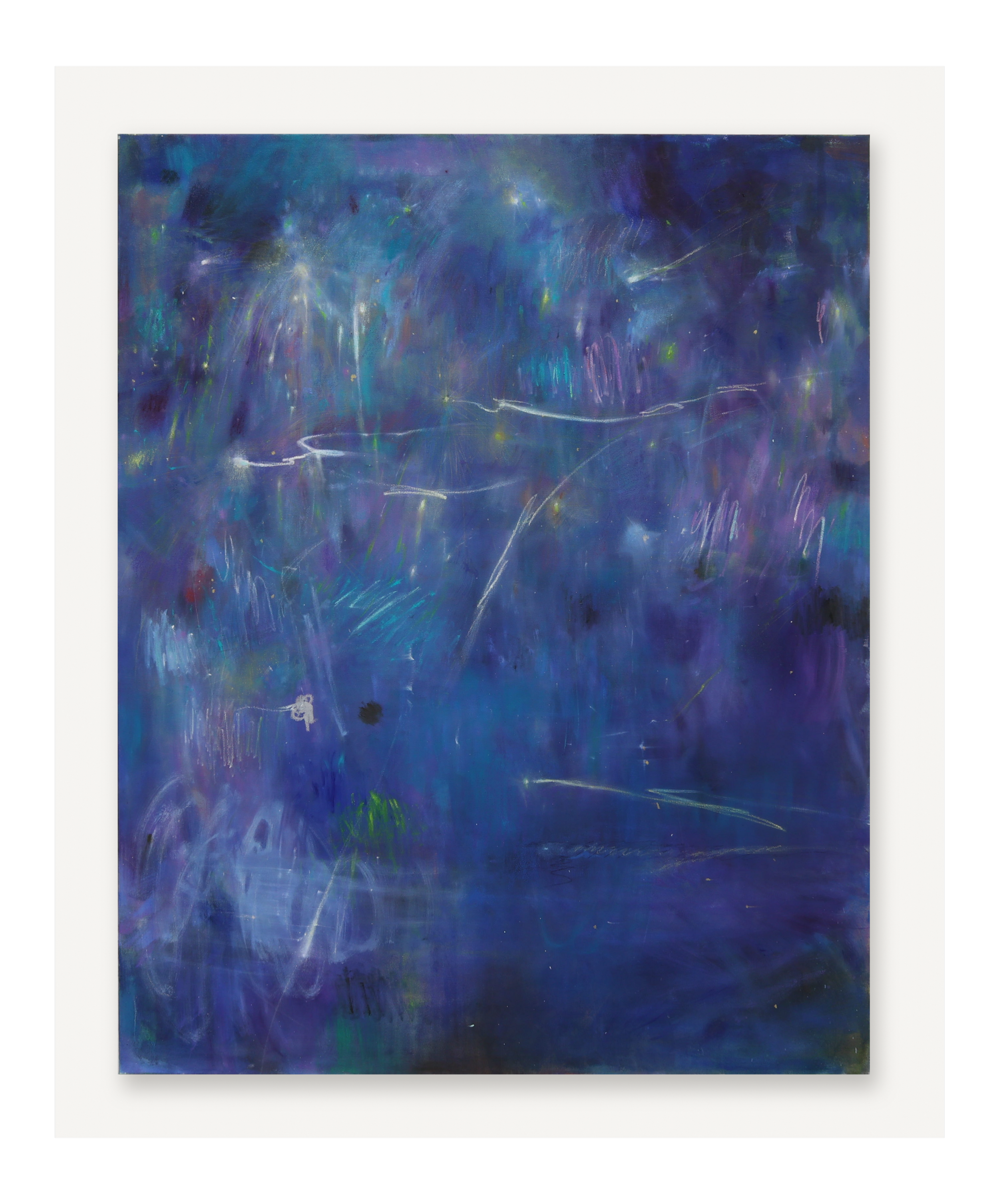 Ela Elizabeth, Kiss the darkness, 2026, 140x110x4 cm