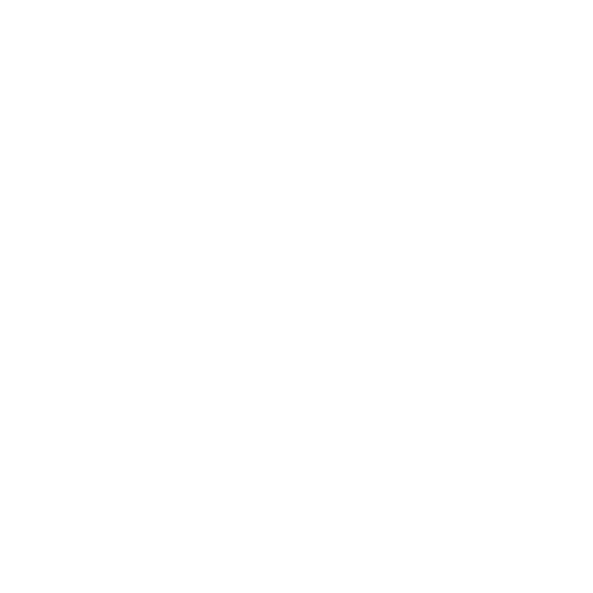 Black background with white outline drawing of a tulip flower inside a circle.