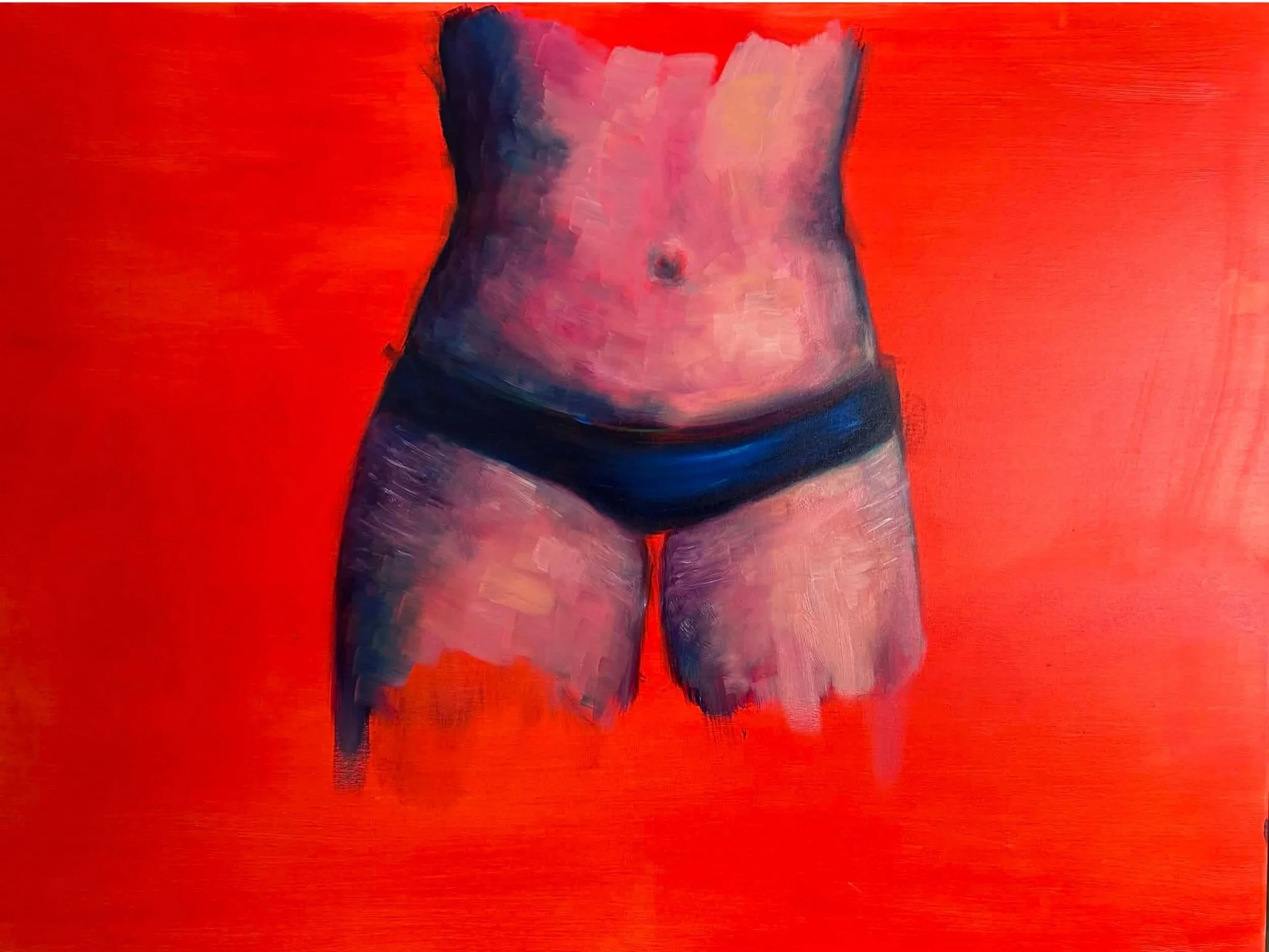 en dag ad gangen --- 60 x 80 cm oil on canvas
