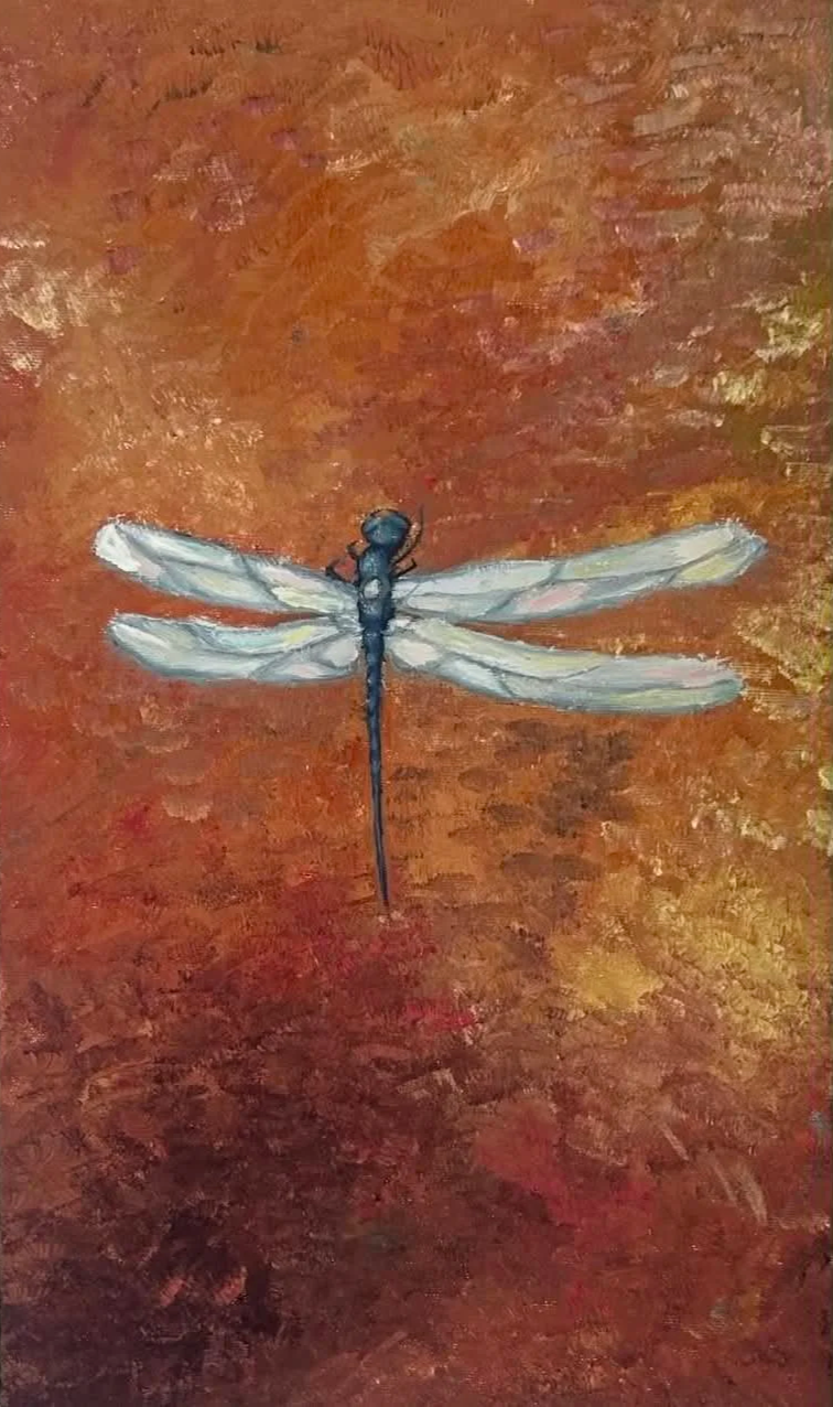 ud af mørket --- 50 x 30 cm oil on canvas - sold