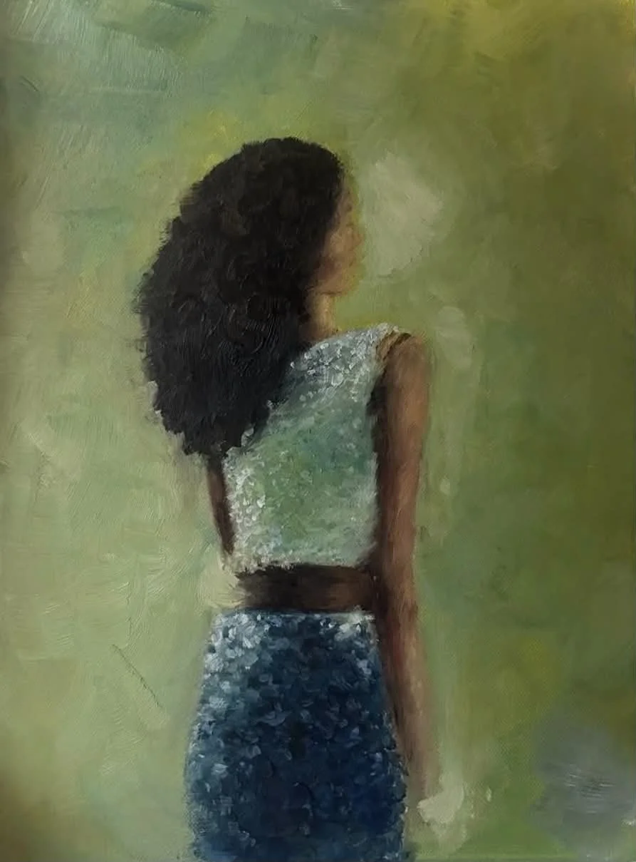dansehader --- 30 x 40 cm oil on canvas