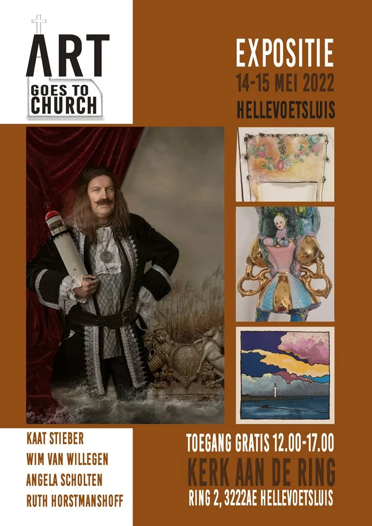 kunst in de kerk  van hellevoetsluis