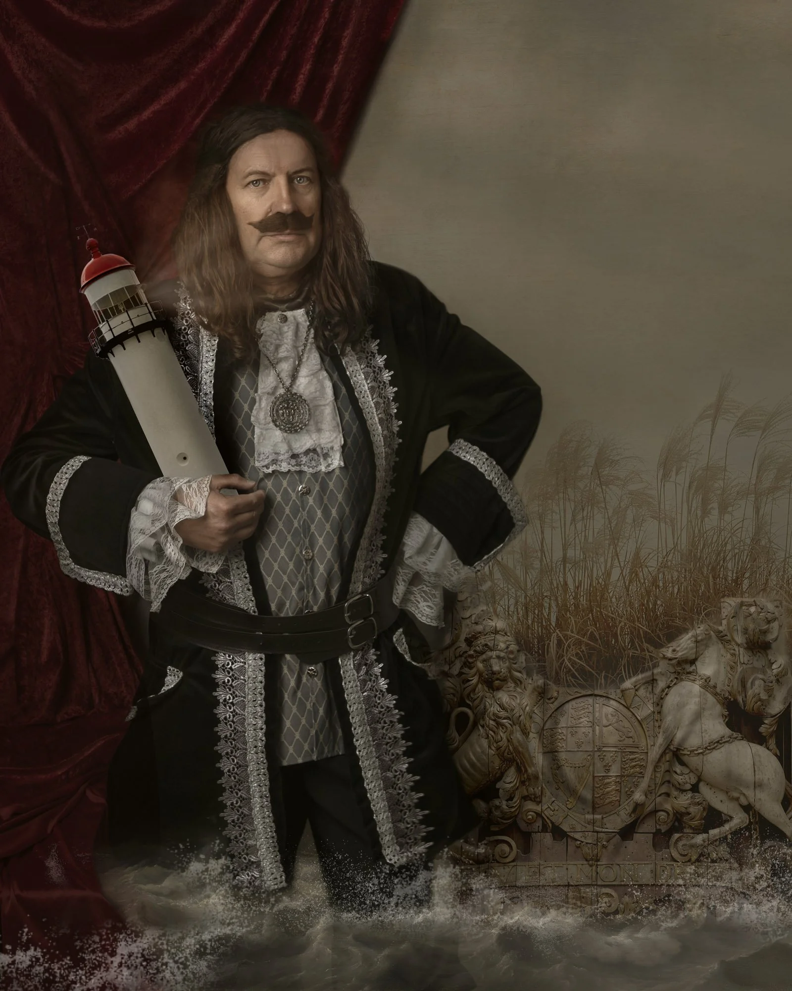 Michiel de Ruyter voor 400 Jaar Haven Hellevoetsluis