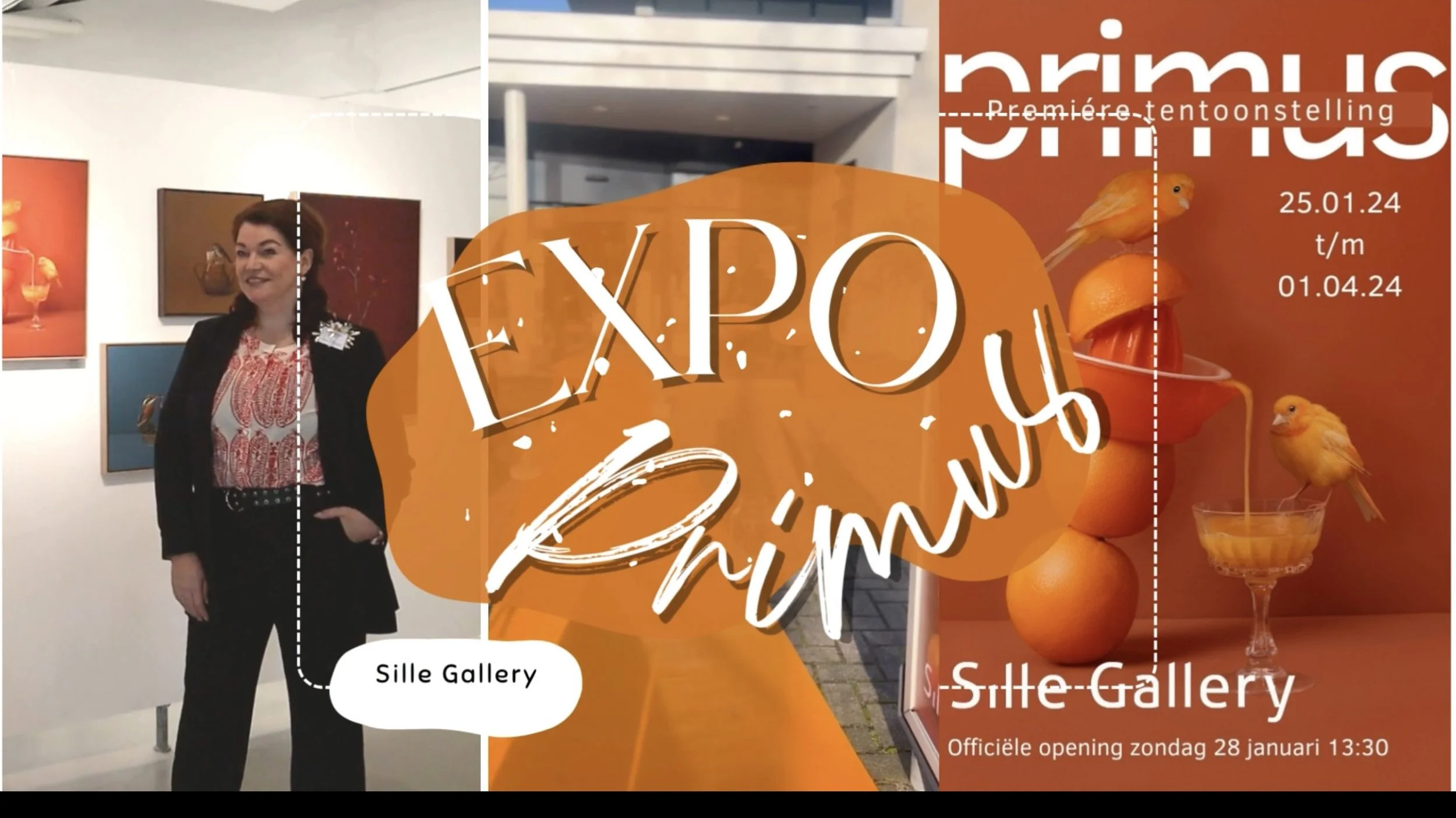 opening expositie bij Sille Gallery