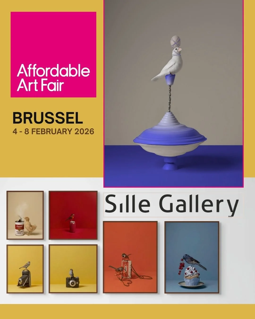 Ontdek Hedendaagse Kunst op de Affordable Art Fair Brussel 2026