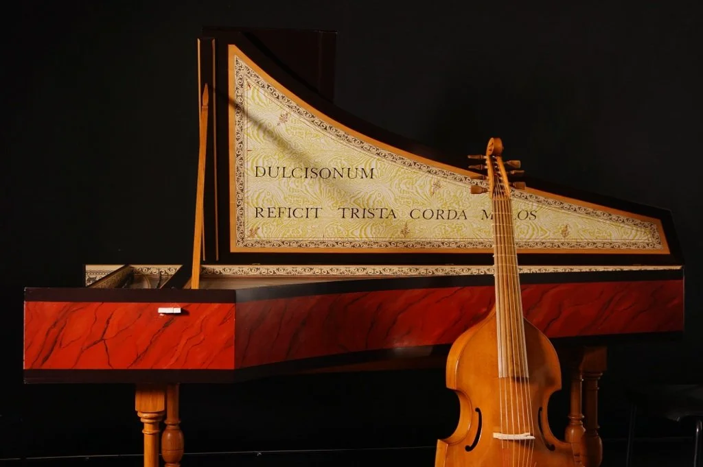 Klavecimbel en viola da gamba.