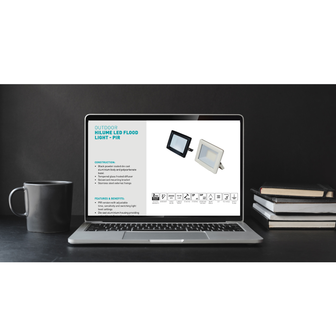 ROBUS catalogue page on a laptop screen