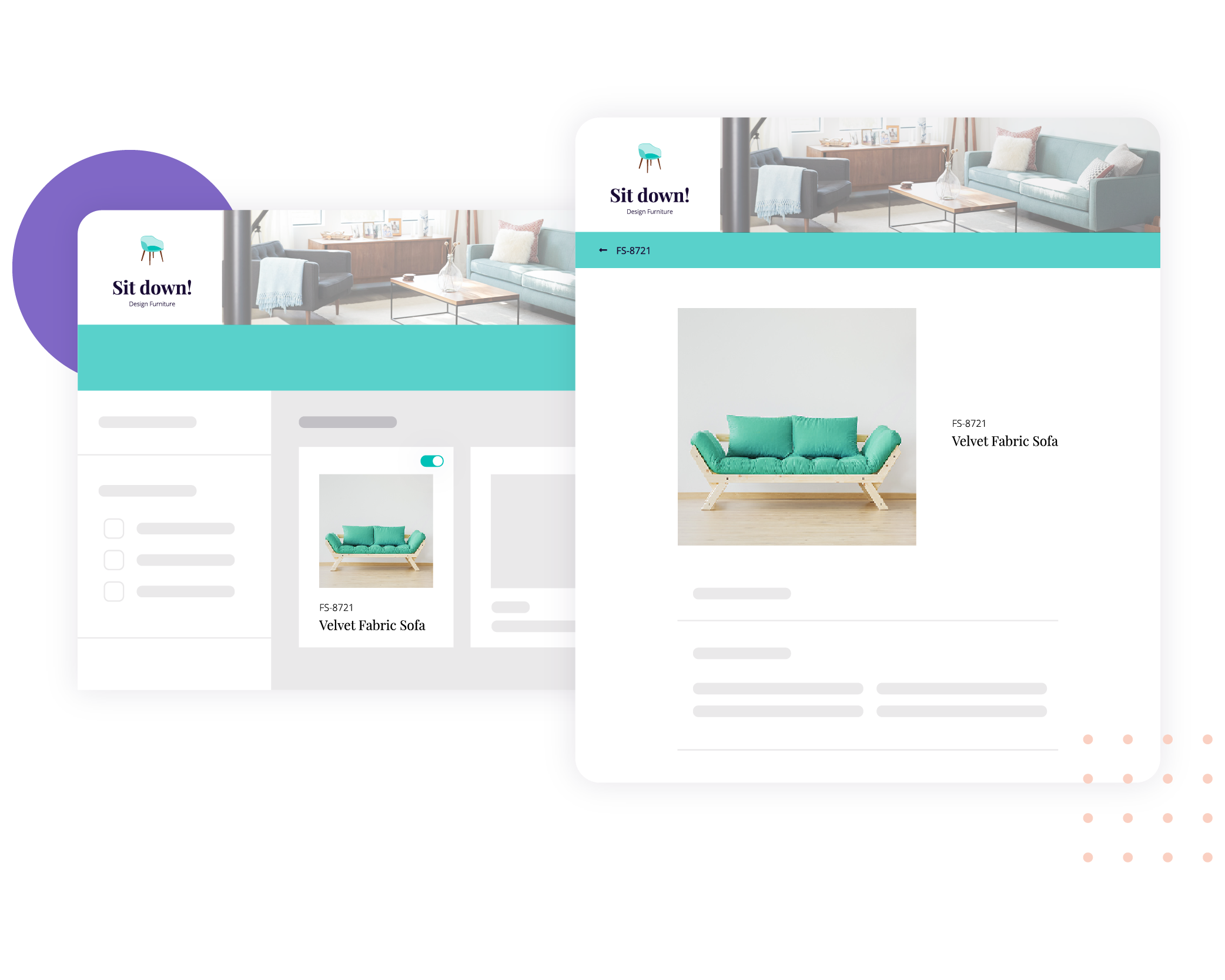Graphic showing Plytix functionality