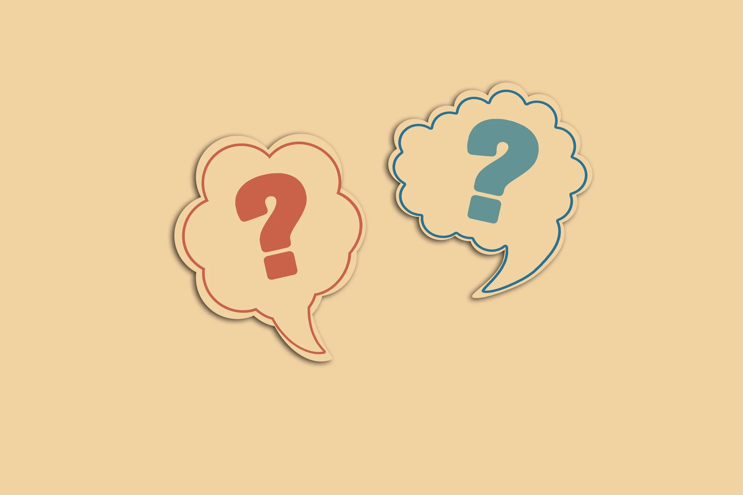 Question marks