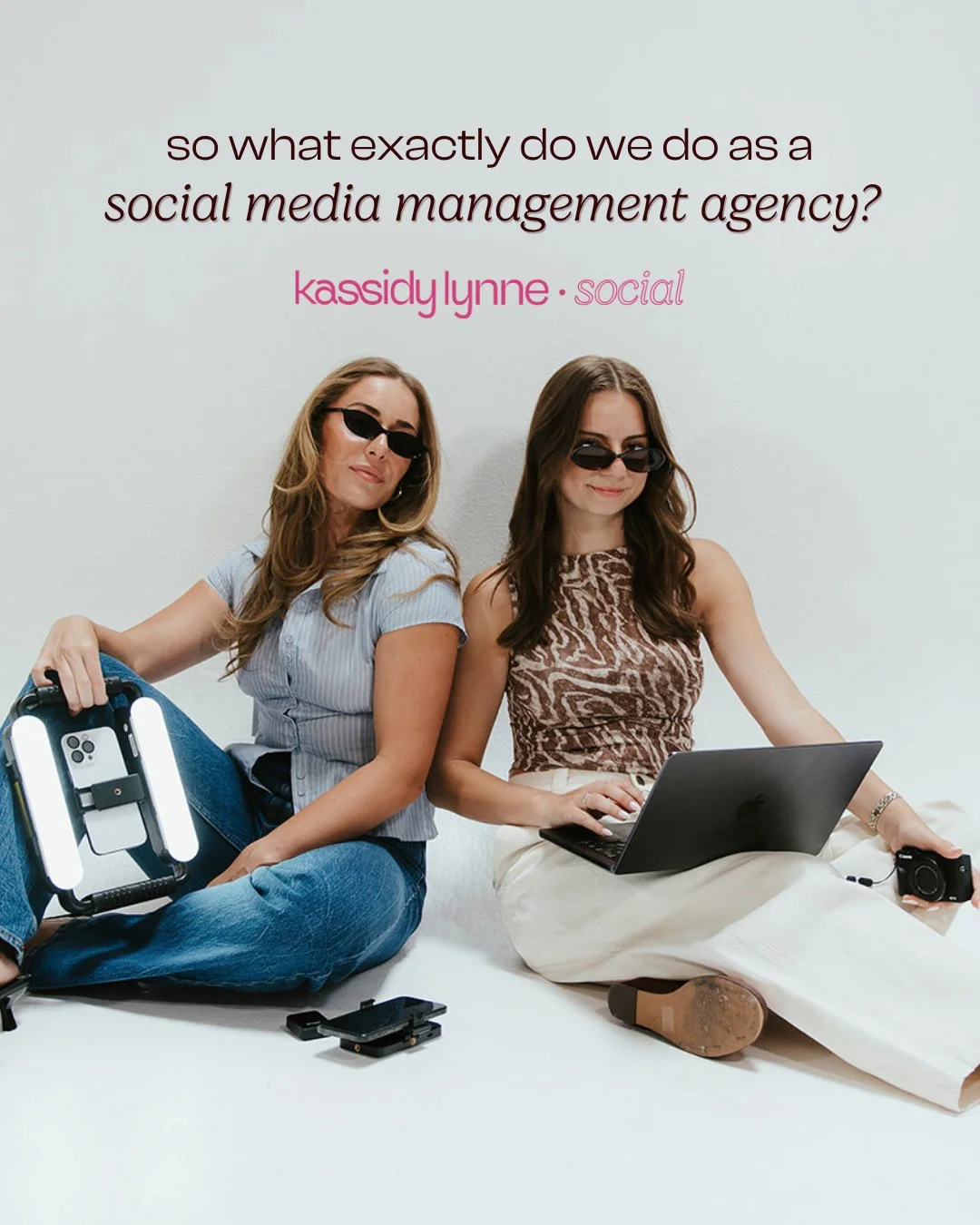 we're basically your chronically online besties. 📱👯&zwj;♀️💻😉

#kassidylynnesocial #lasvegassocialmedia #centralcoastsocialmedia #slo #slosocial