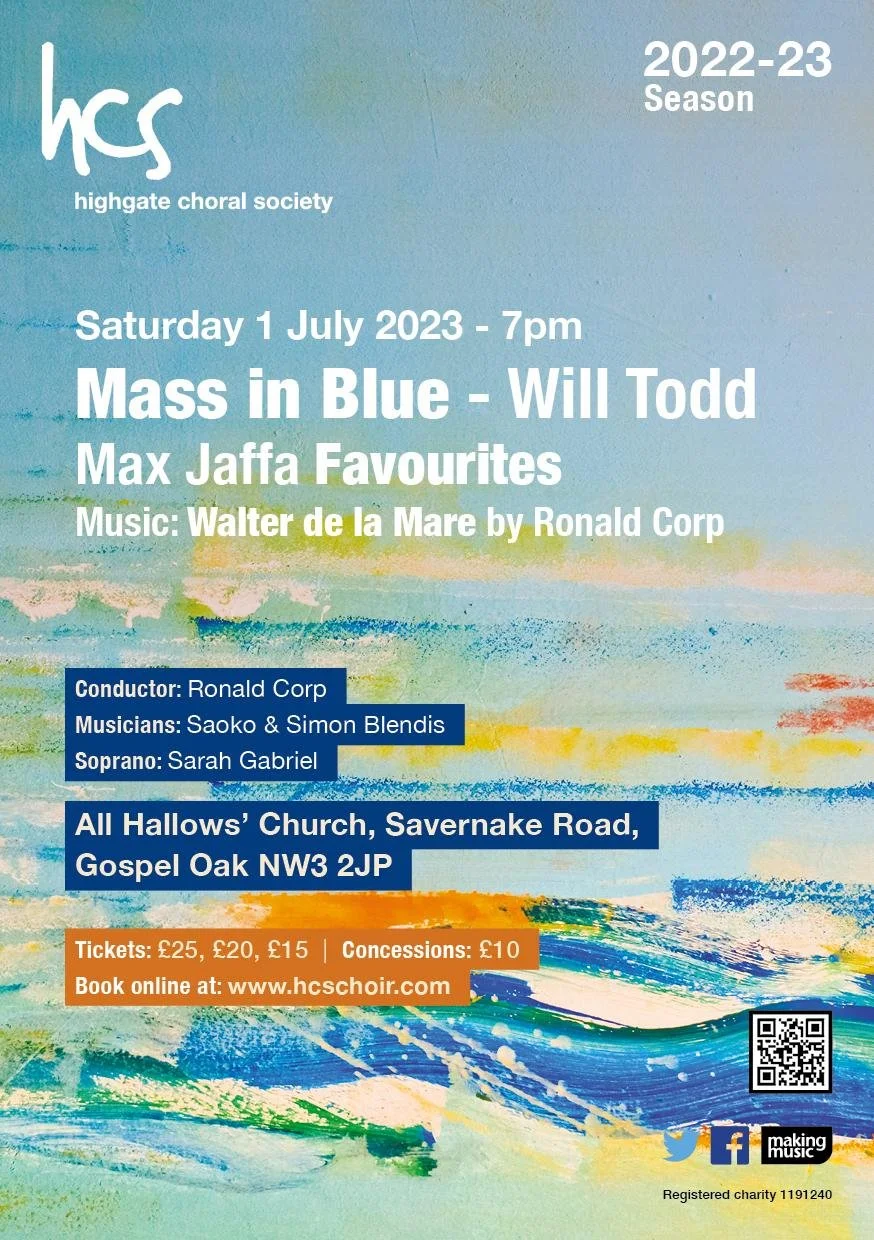 Will Todd – Mass in Blue