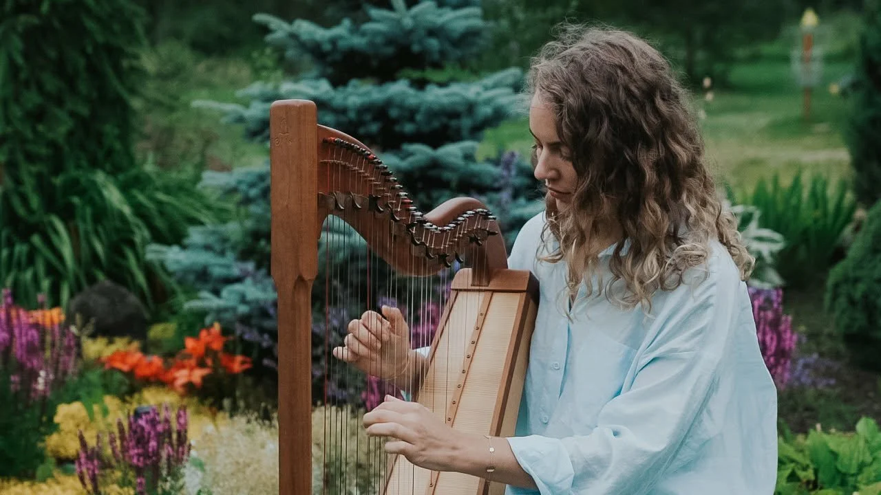 Kadri Ann Rebane, harp therapist and mentor
