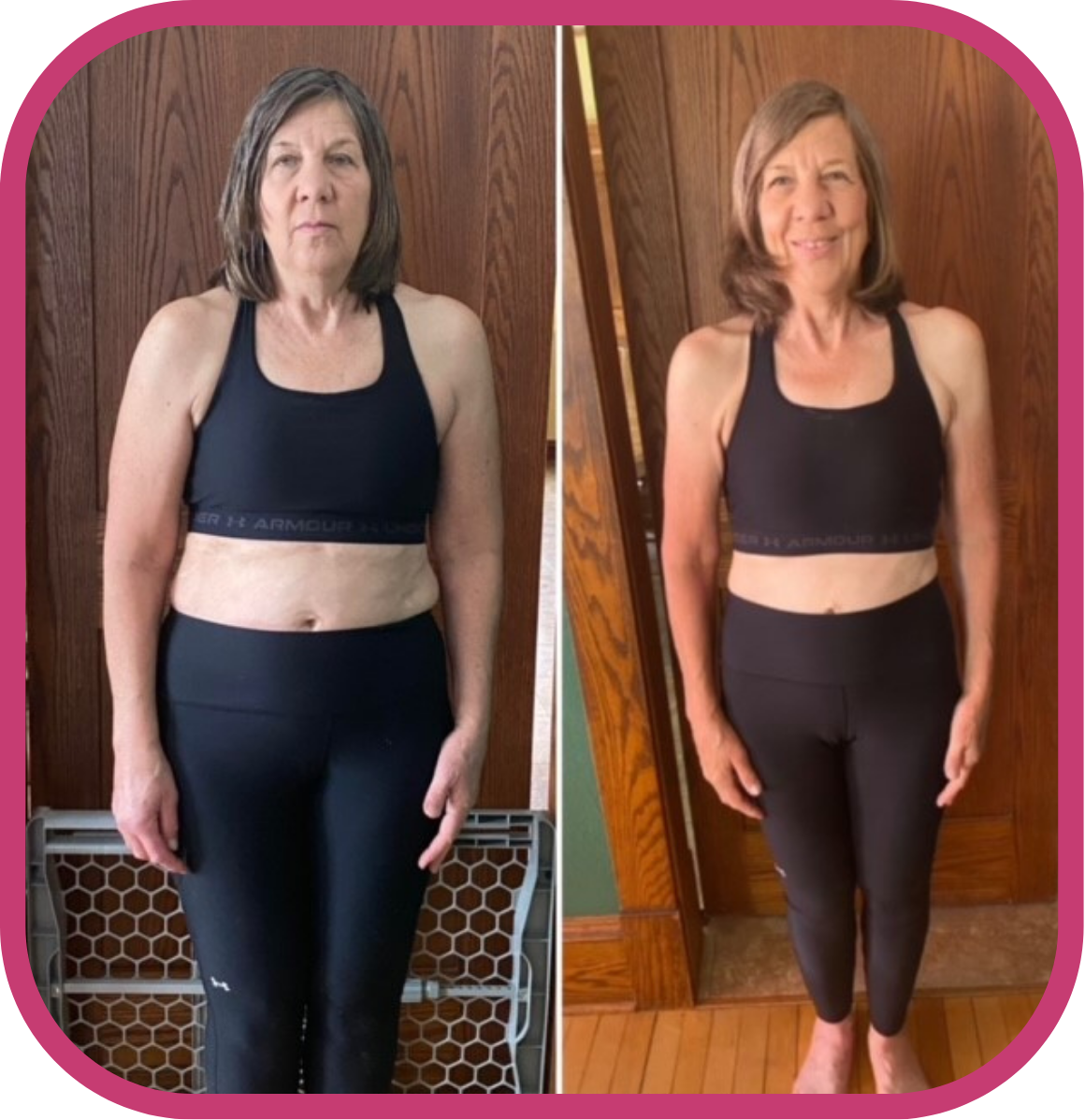 Nutrition coaching client weight loss transformation with Pivot Nutrition Coaching