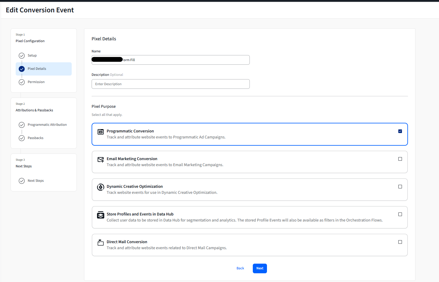 Form Conversion Pixel