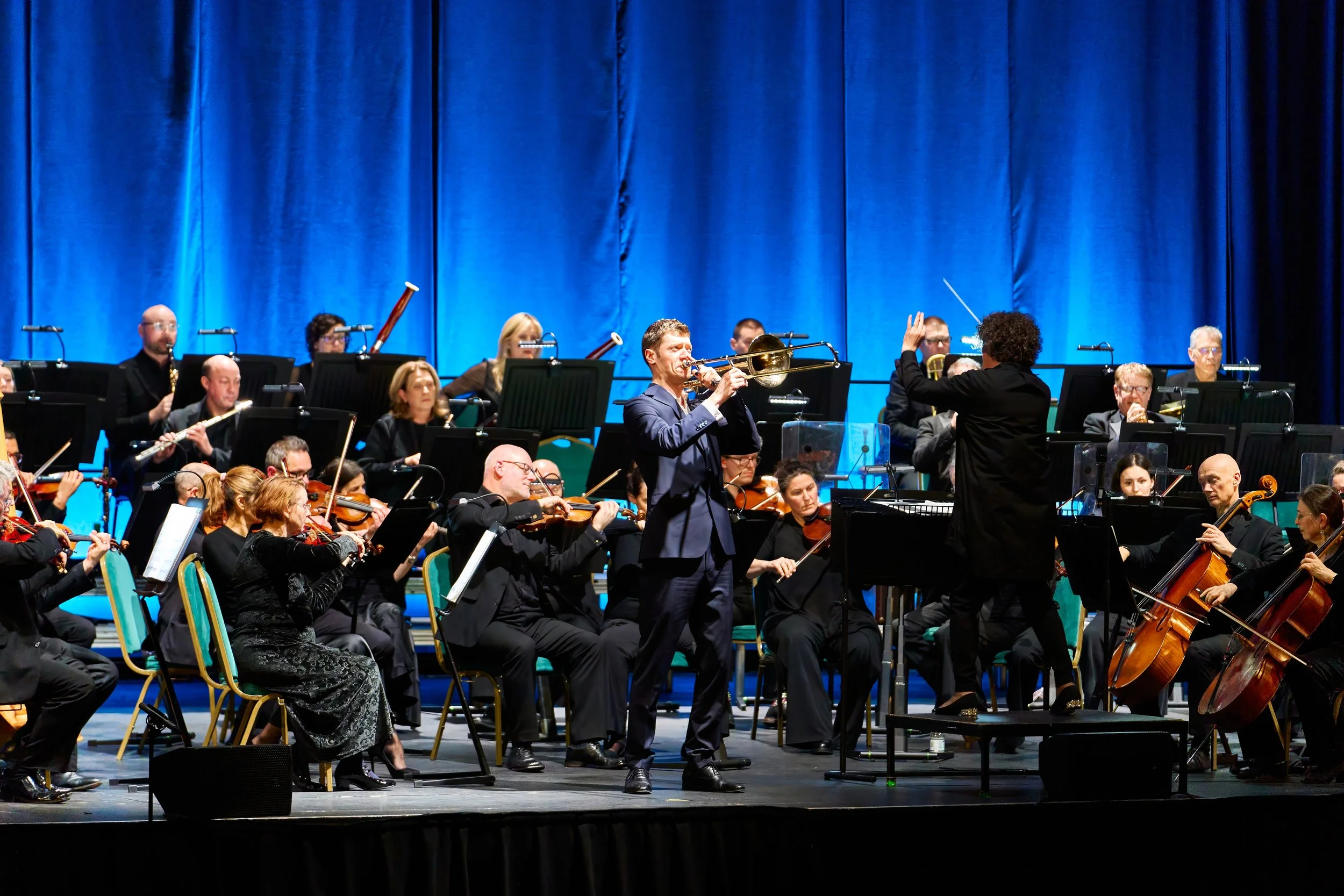 Trombonist Peter Moore performs composer Dani Howard's Trombone Concerto with Bath Philharmonic Orchestra.