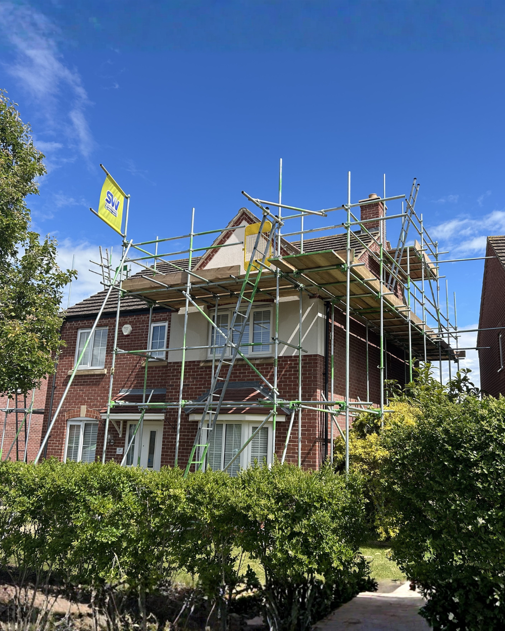 Roofing Access Scaffold