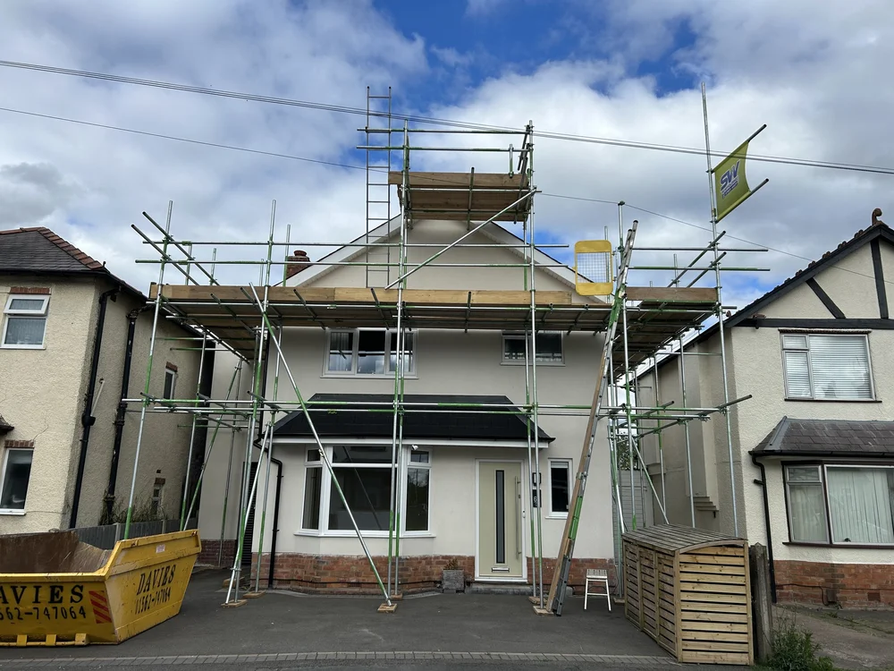 Reroof & Solar Panel Project