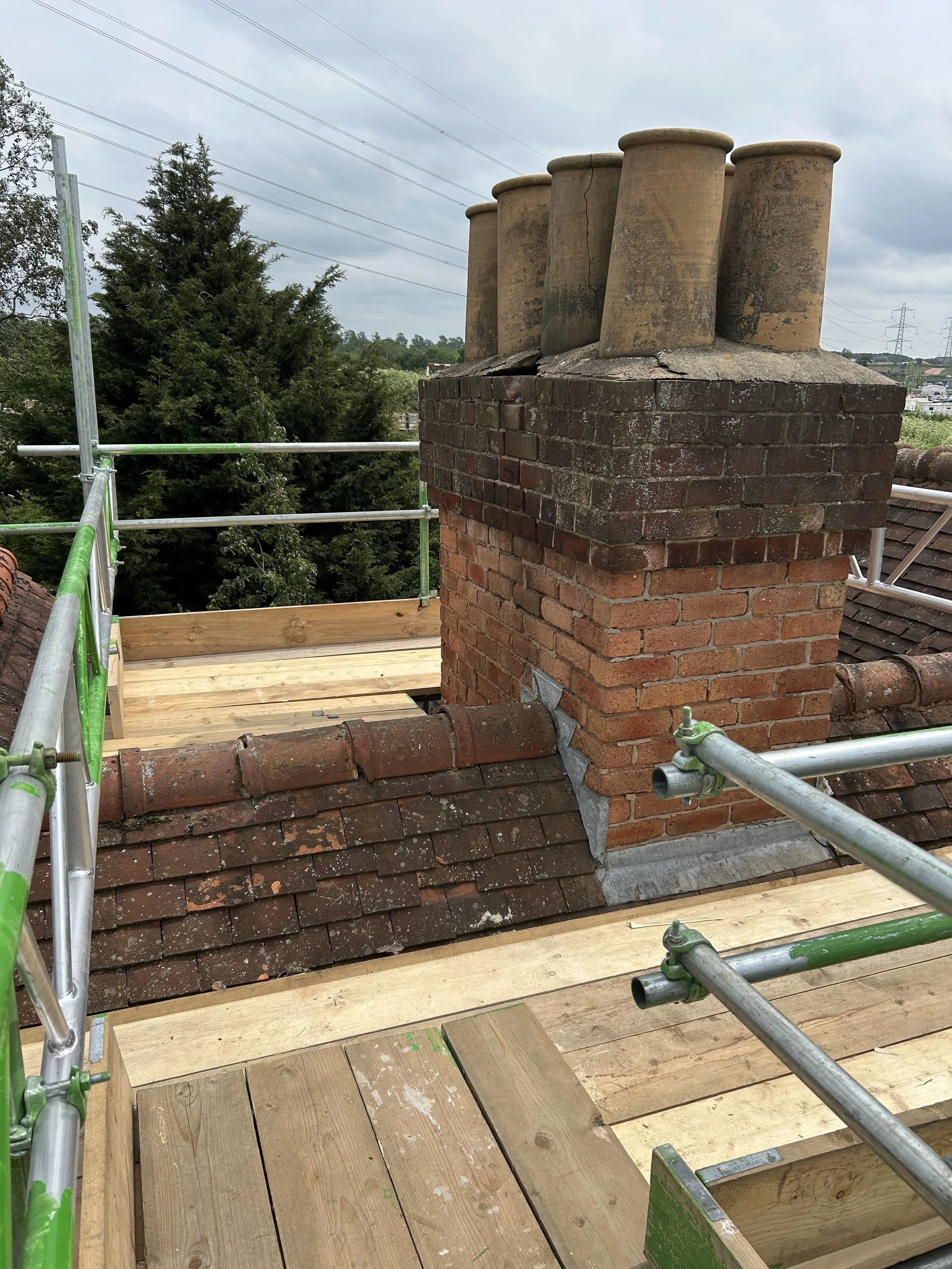 roof scaffolding in worcestershire