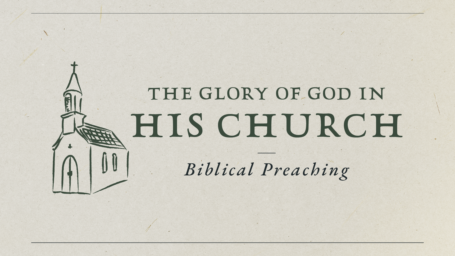 "Biblical Preaching"- 2 Timothy 3:16-4:5- Kirk Welch