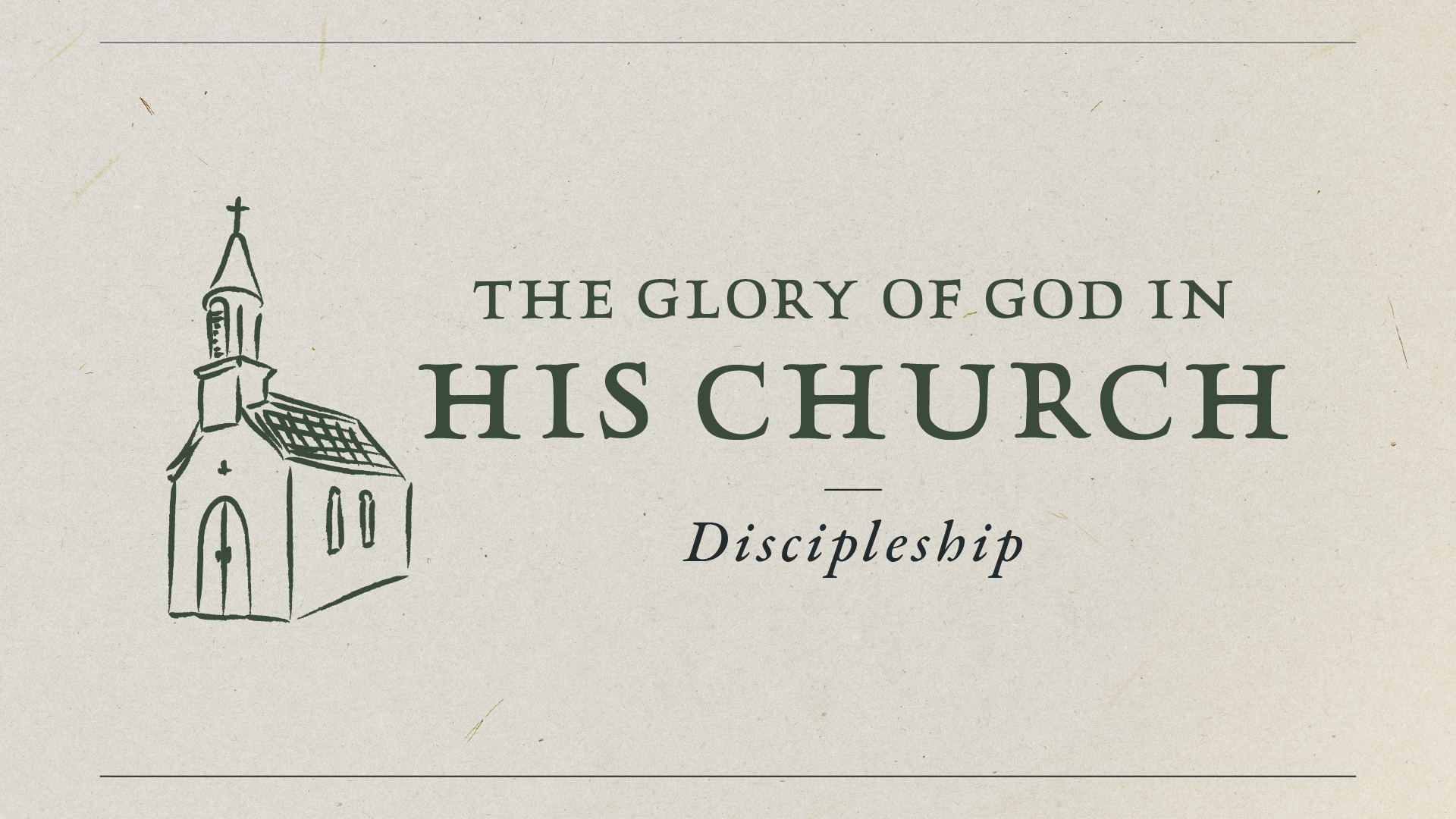 "Discipleship: God's Plan for Every Christ Follower"- Selected Scriptures- Blake Gillen