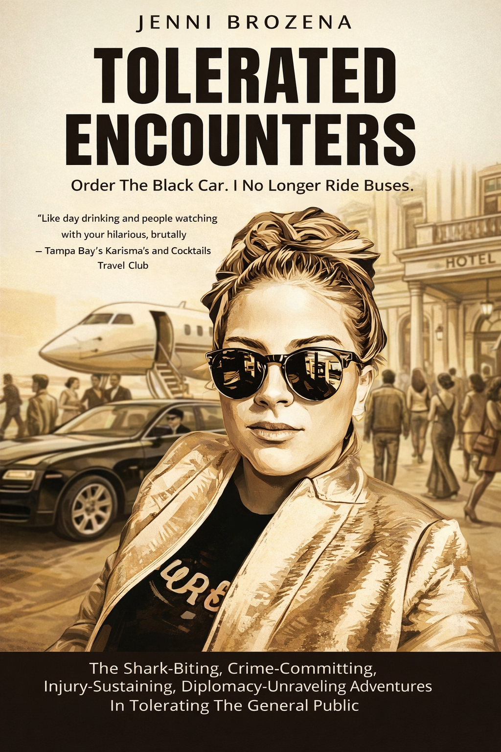 Cover of Tolerated Encounters: Order The Black Car. I No Longer Ride Buses.