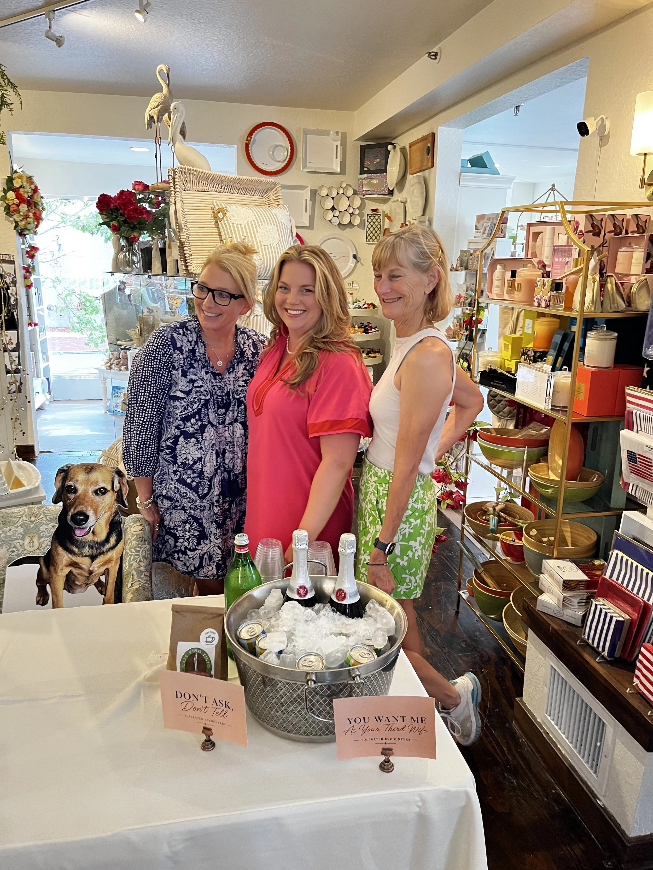 Tolerated Encounters Presents Sip & Sign alongside our boutique hosts

