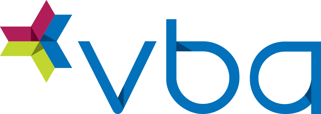VBA logo with a colorful star graphic to the left.