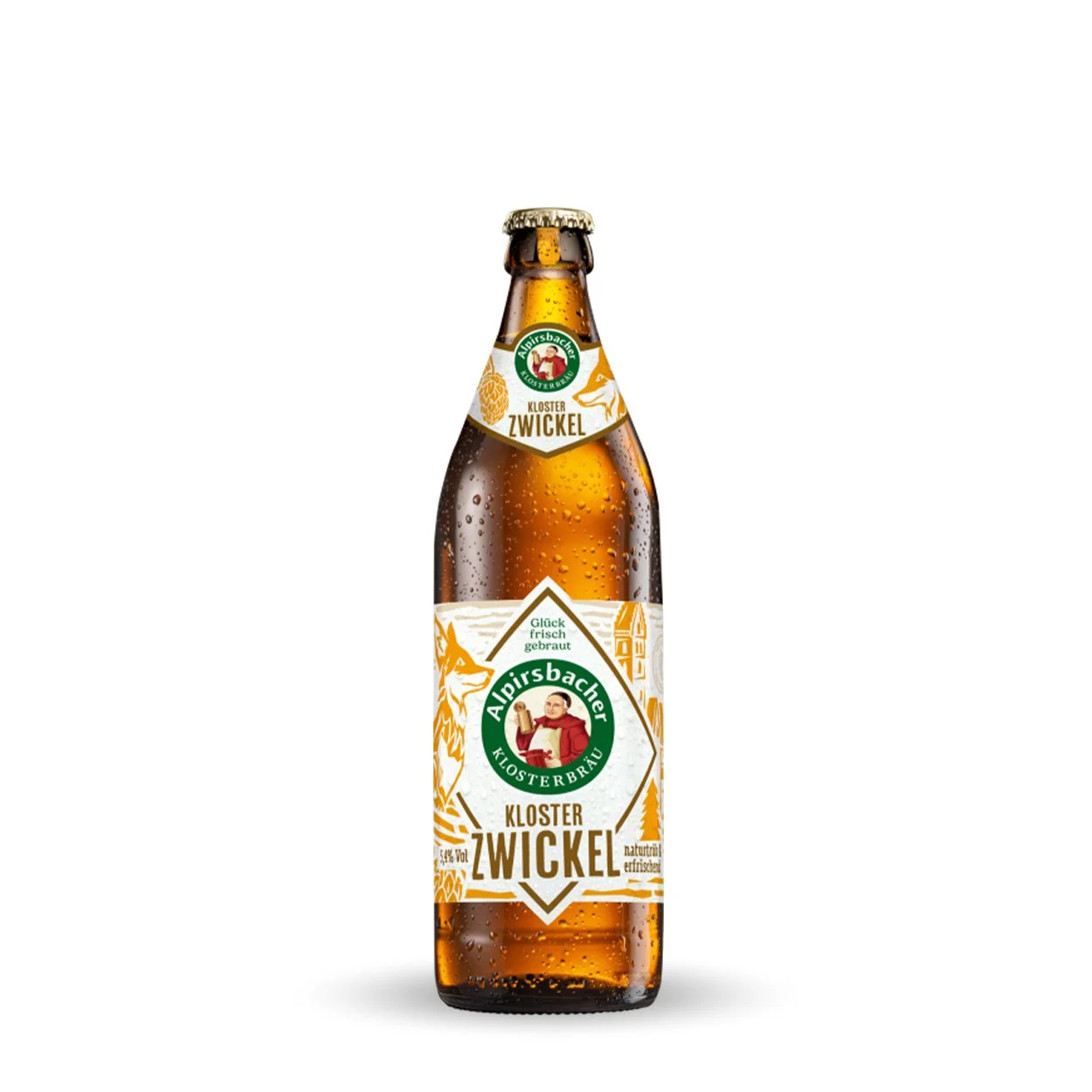 Alpirsbacher Kloster Naturtrüb Zwickel - Bouteille 50cl