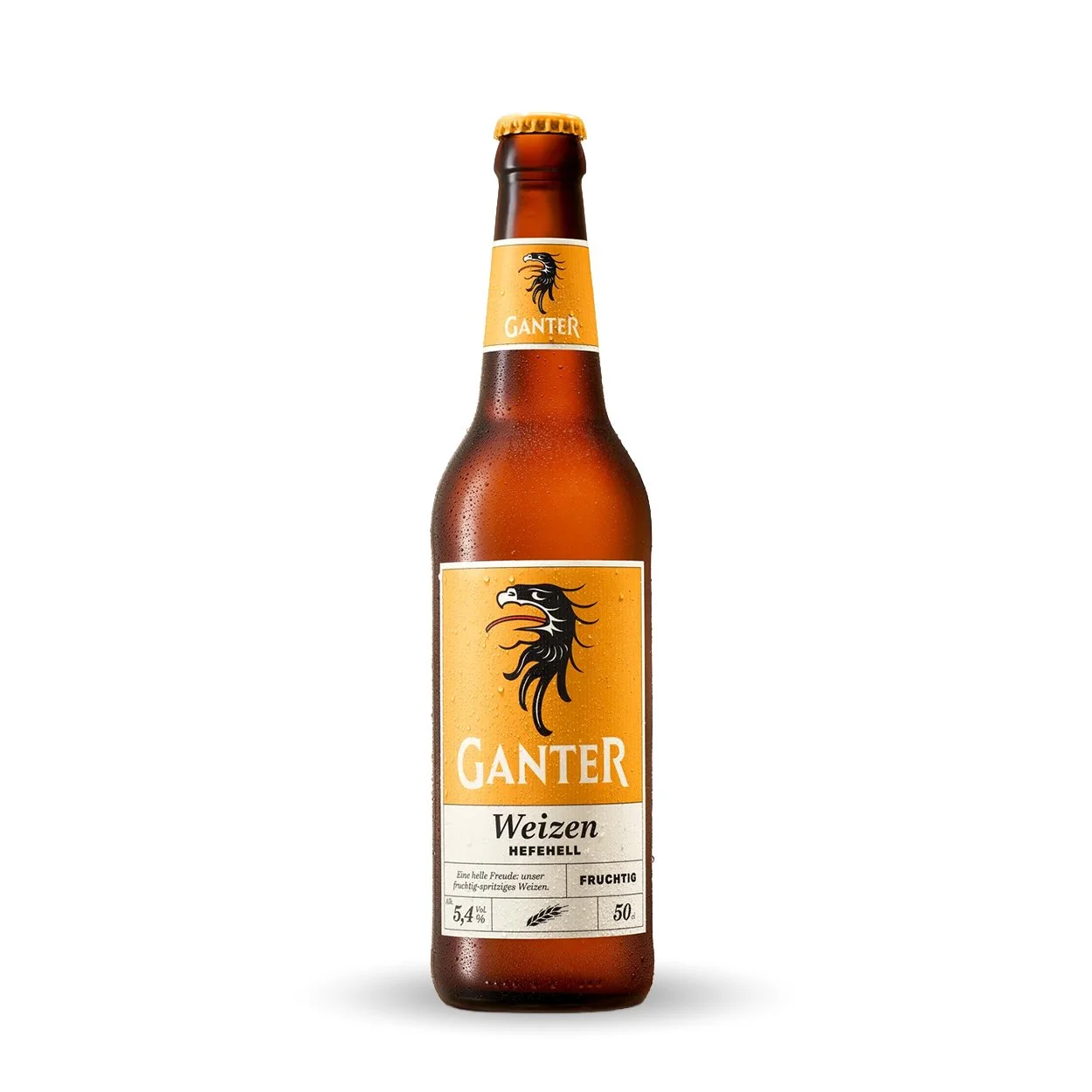 Ganter Weizen Hell - Bouteille 50cl