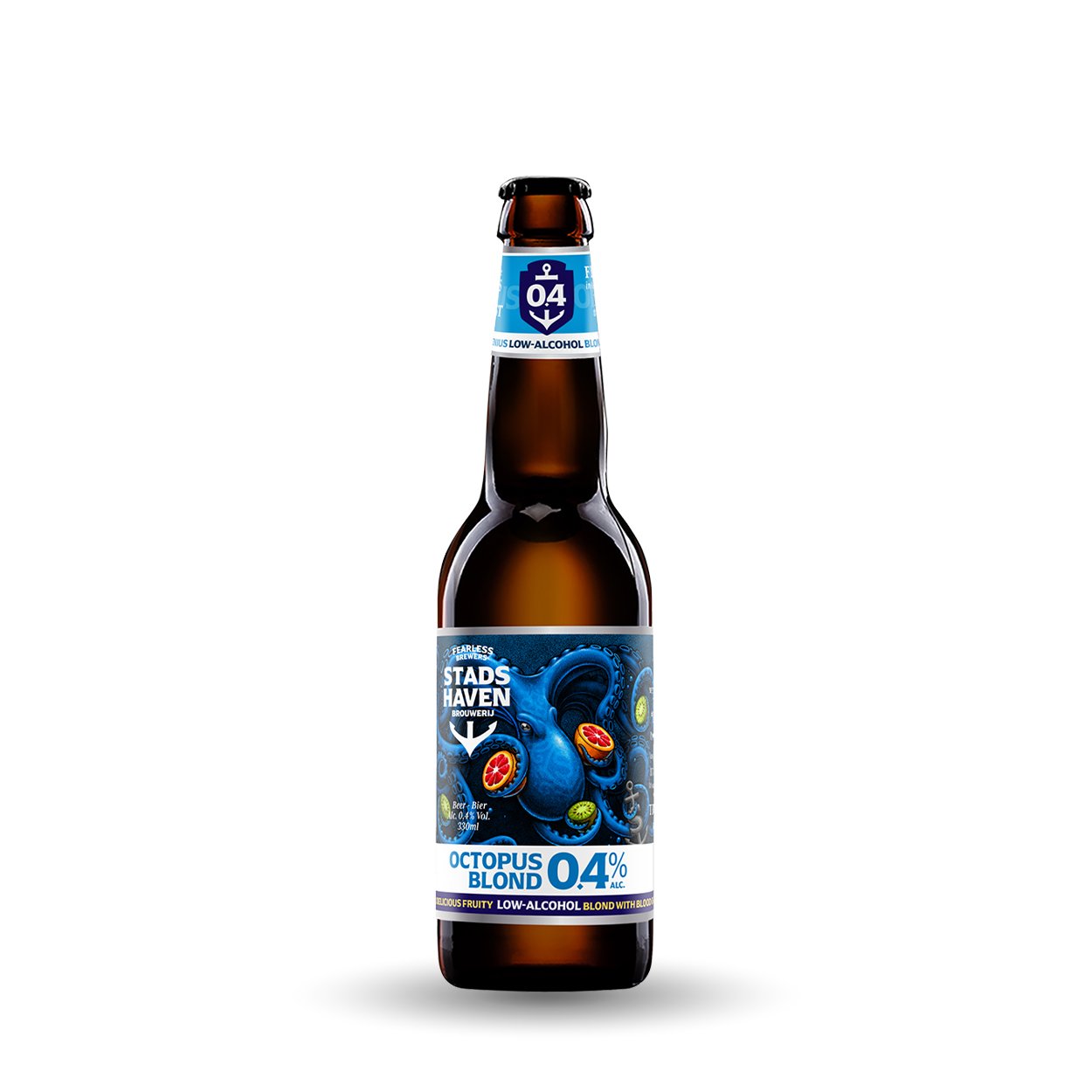Stadshaven Octopus Blond sans alcool - Bouteille 33cl