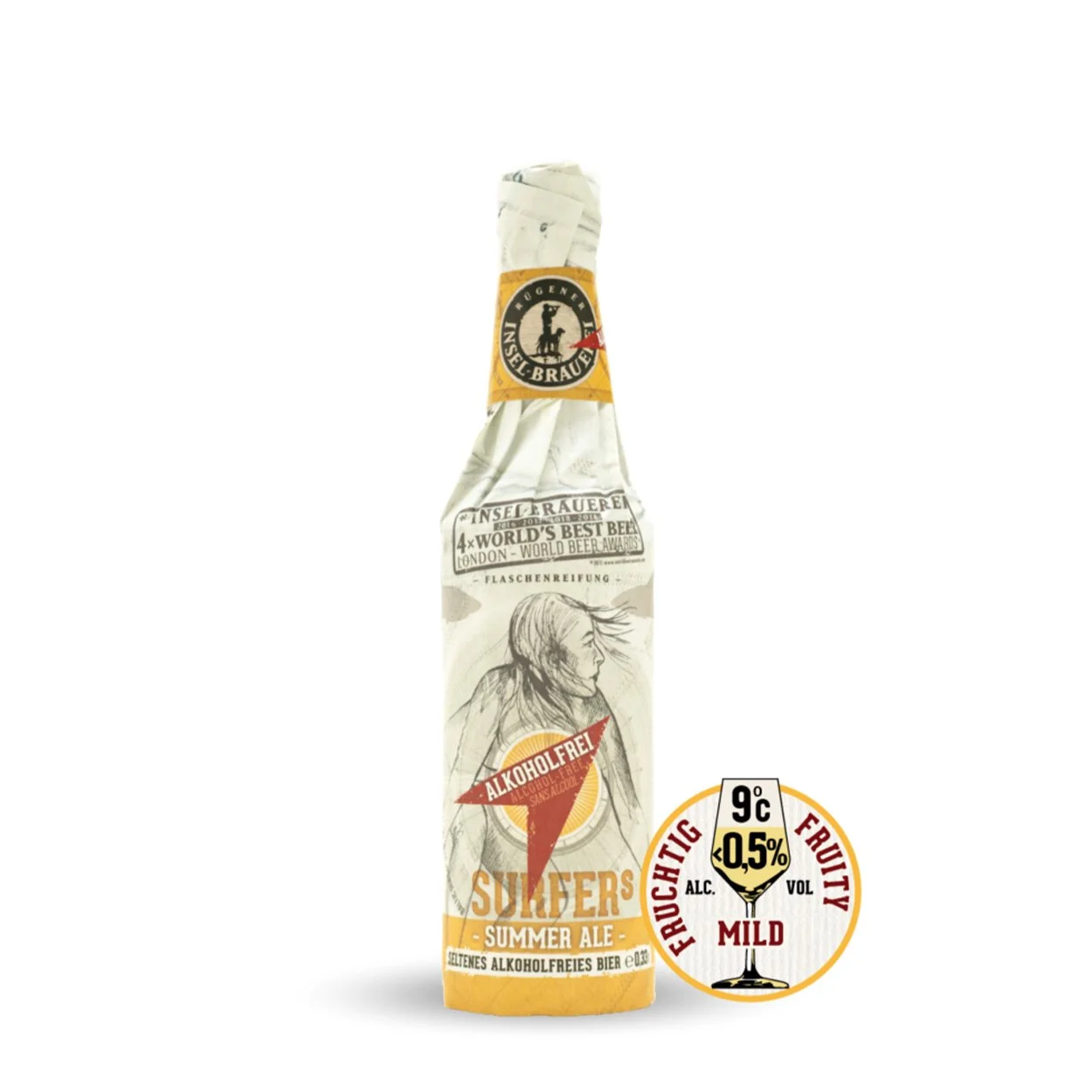 Insel Surfers Summer Ale sans alcool - Bouteille 33cl