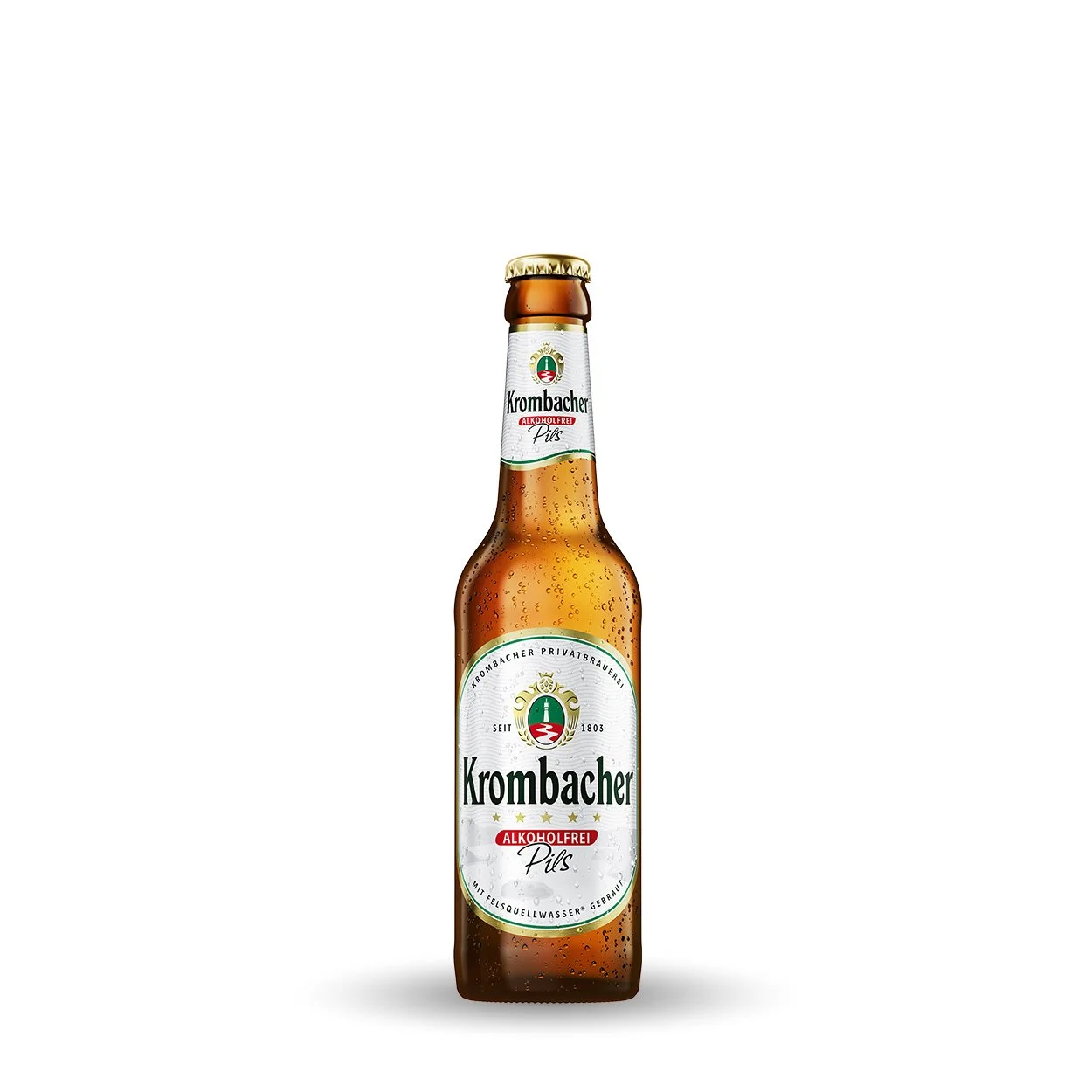 Krombacher Pils sans alcool - Bouteille 33cl