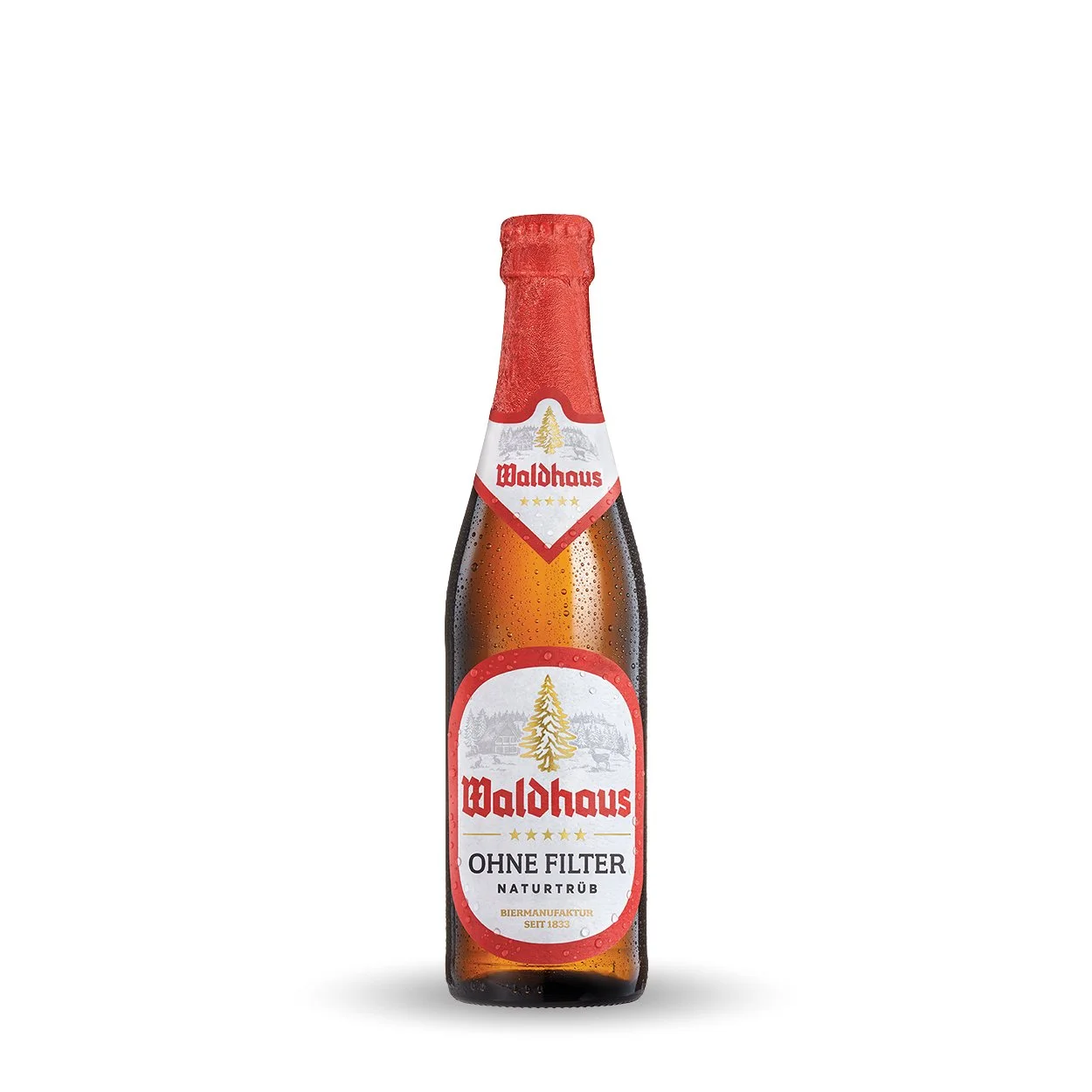 Waldhaus ohne Filter Kellerbier naturtrüb - Bouteille 33cl