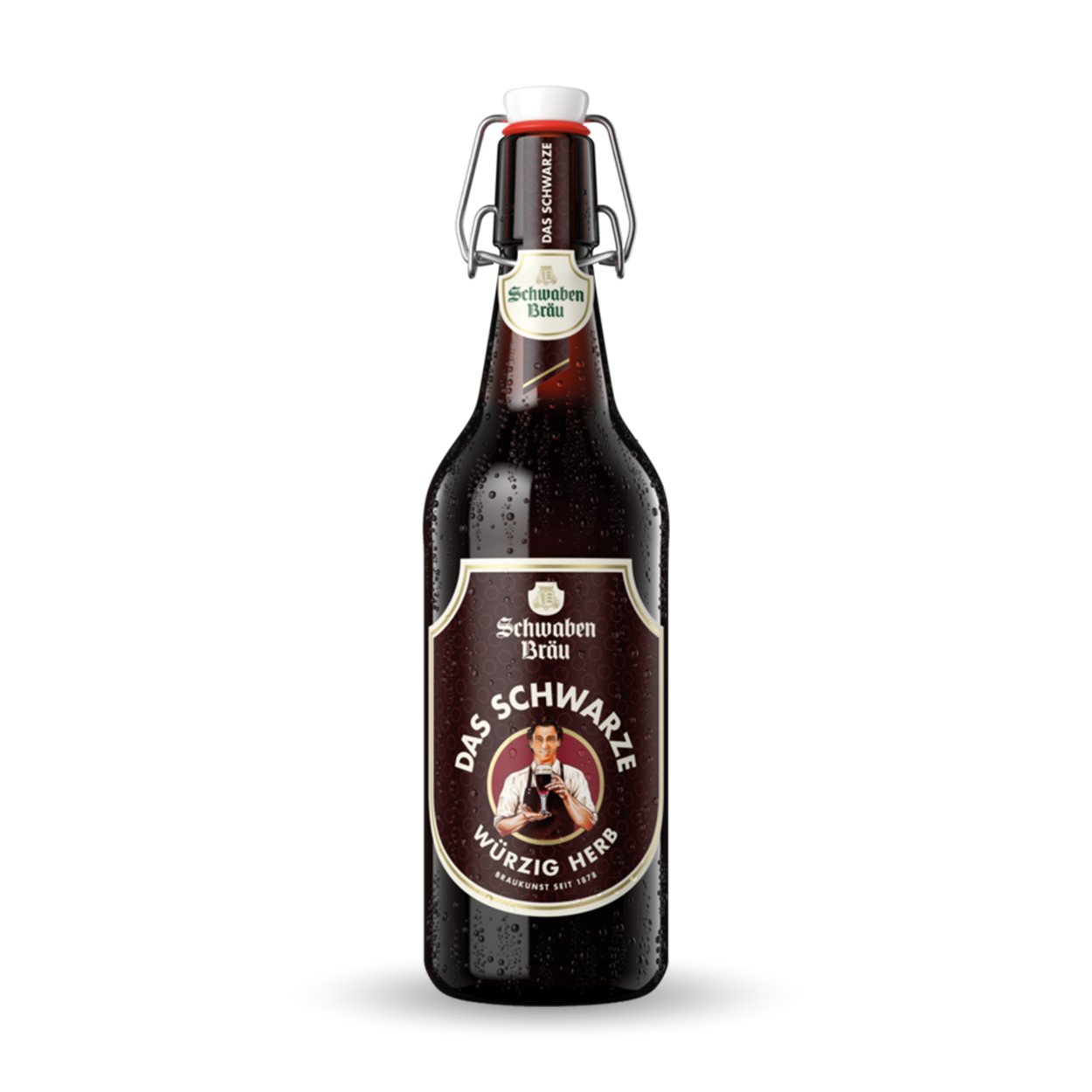 Schwaben Bräu Das Schwarze BM - Bouteille 50cl