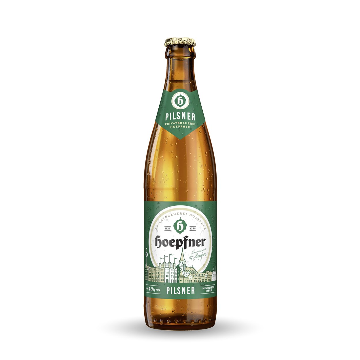 Hoepfner Pilsner - Bouteille 50cl