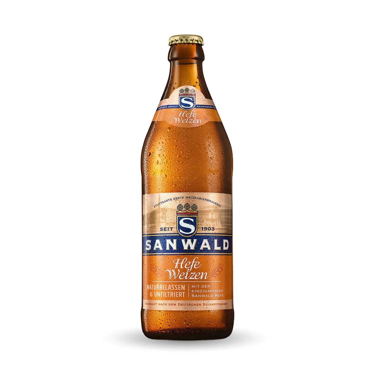 Sanwald Hefeweizen Hell - Bouteille 50cl