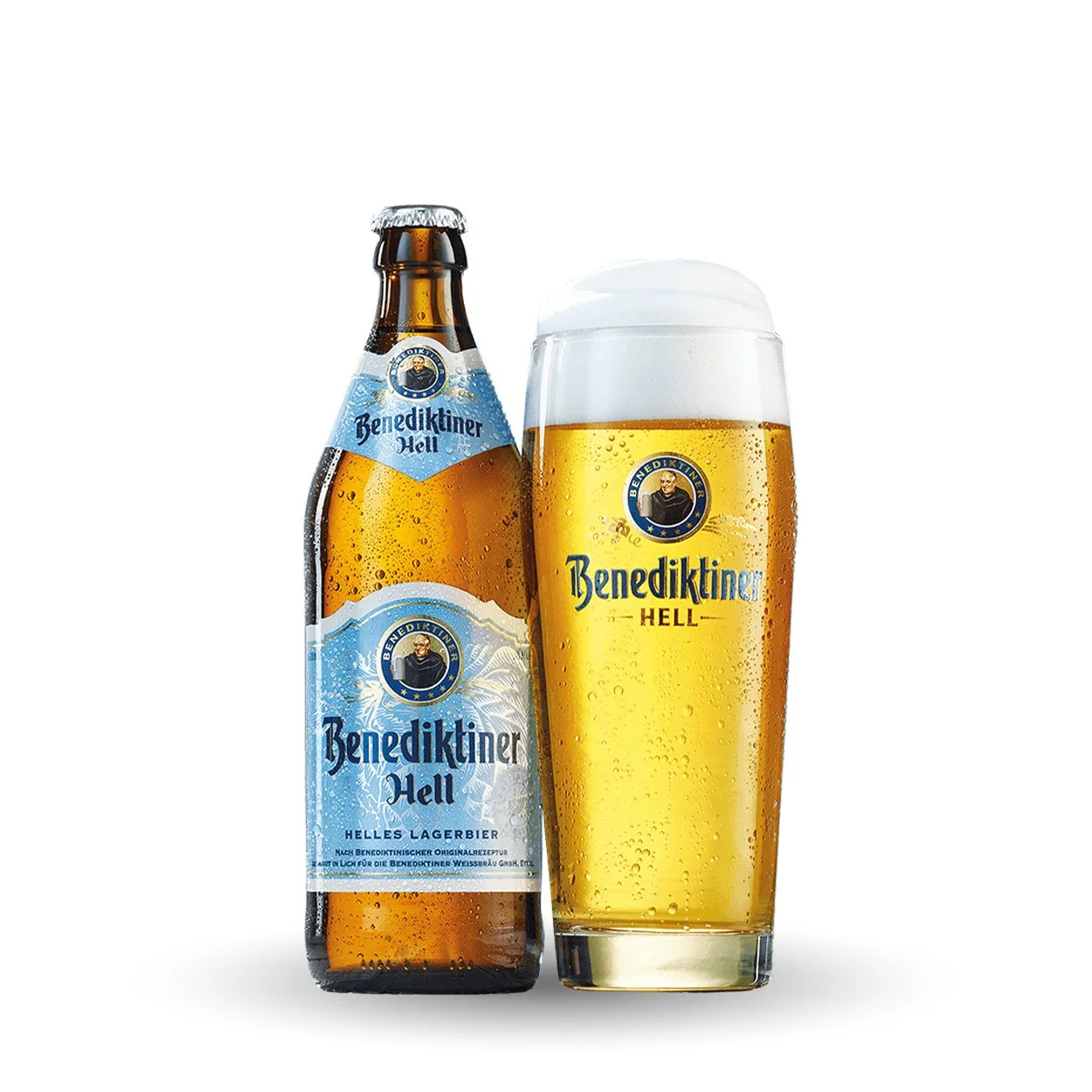 Benediktiner Hell - Bouteille 50cl