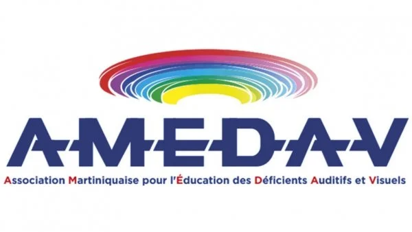 Logo de l'Association Martiniquaise pour l'Éducation des Déficients Auditifs et Visuels, client d'Hygiène & Garden en Martinique.