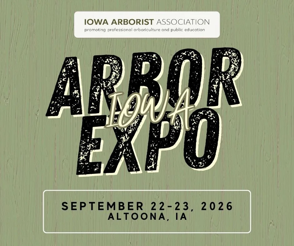 2026 Iowa Arbor Expo Registration Now Open!